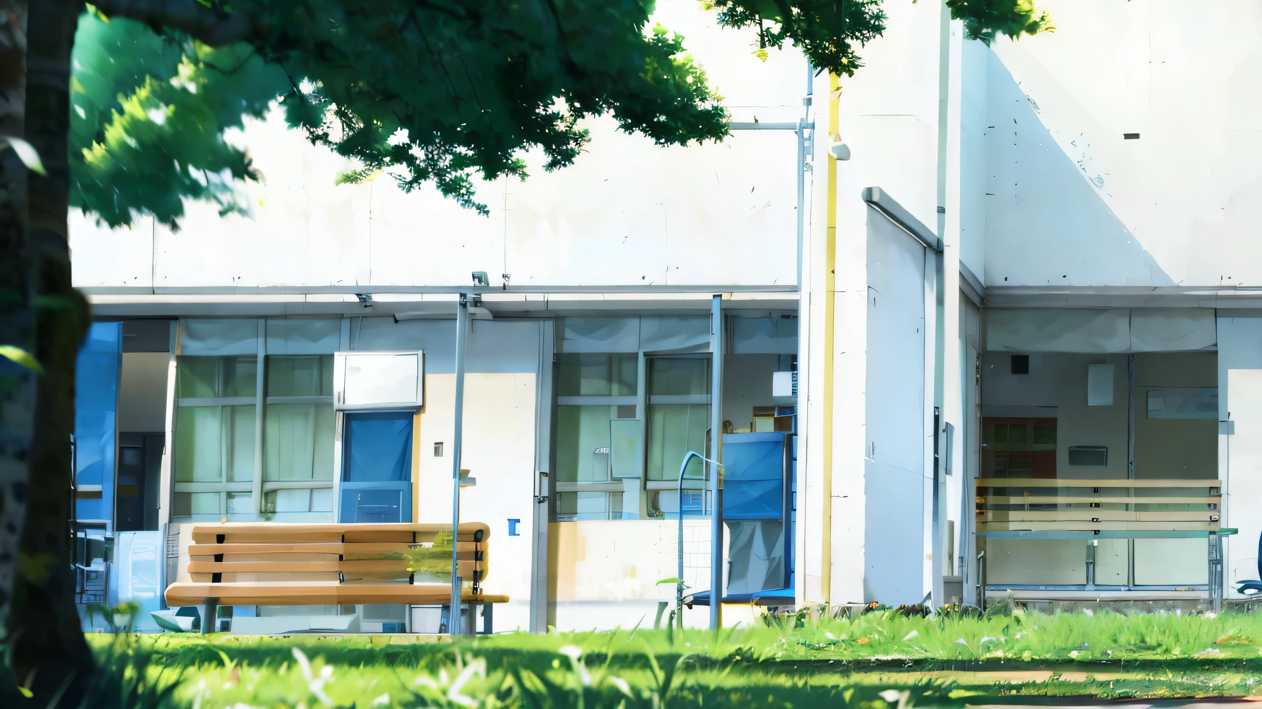 park inside a school