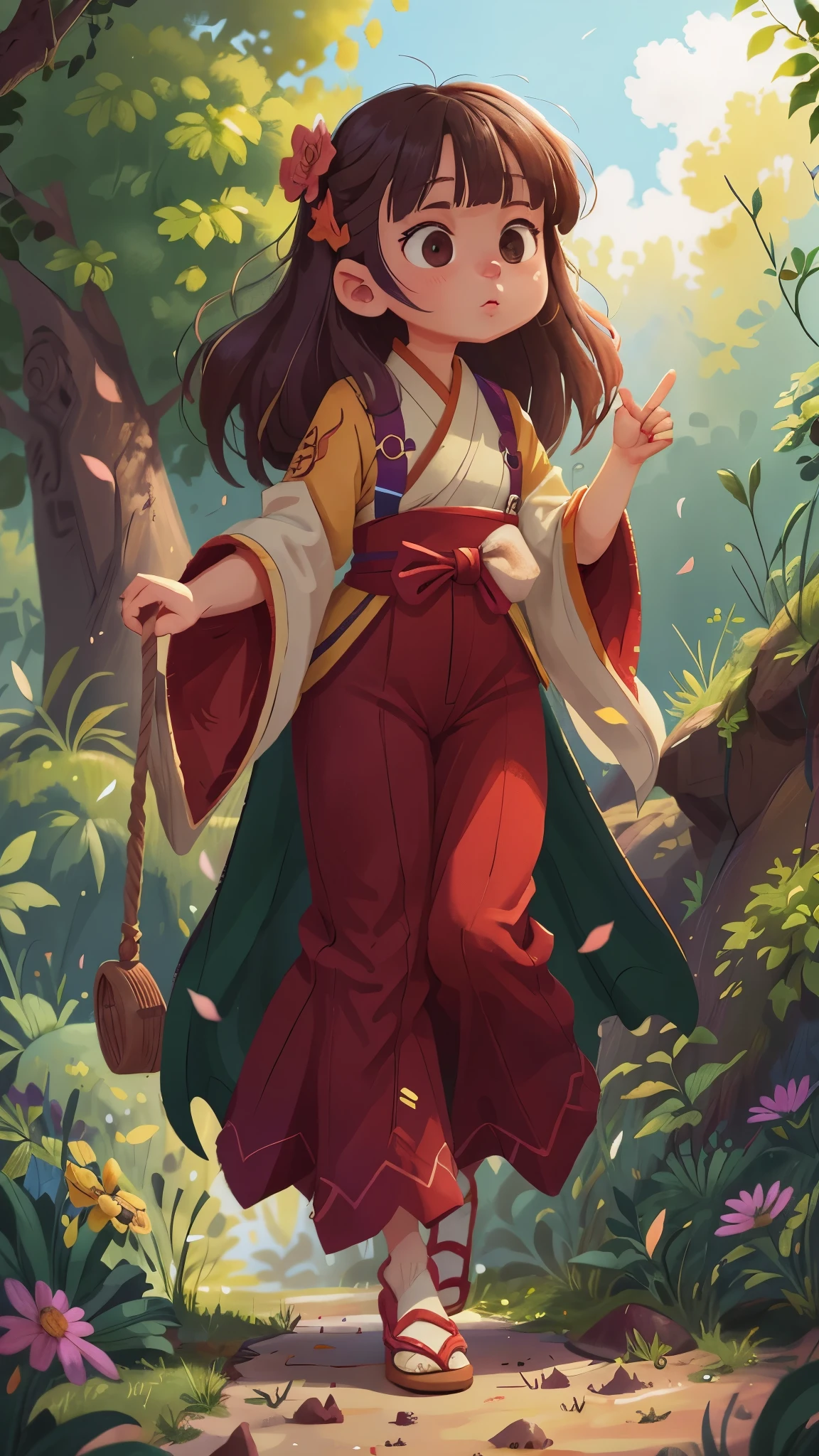ulzzang-6500-v1.1, (raw photo: 1.2), (photorealistic: 1.4)) best quality, beautiful, beautiful, beautiful, extremely detailed, CG, unity,8k amazing wallpaper, beautiful detail, masterpiece, best quality, official art, very detailed CG unity 8k wallpaper, ridiculous, unbelievably ridiculous, huge file size, super detailed, high resolution, very detailed, beautiful detailed girl, very detailed eyes and face, beautiful detailed eyes, movie lighting, 1 girl, perspective, looking at the audience, full body, full body photo, outdoors, hands behind your back, (Hanfu)