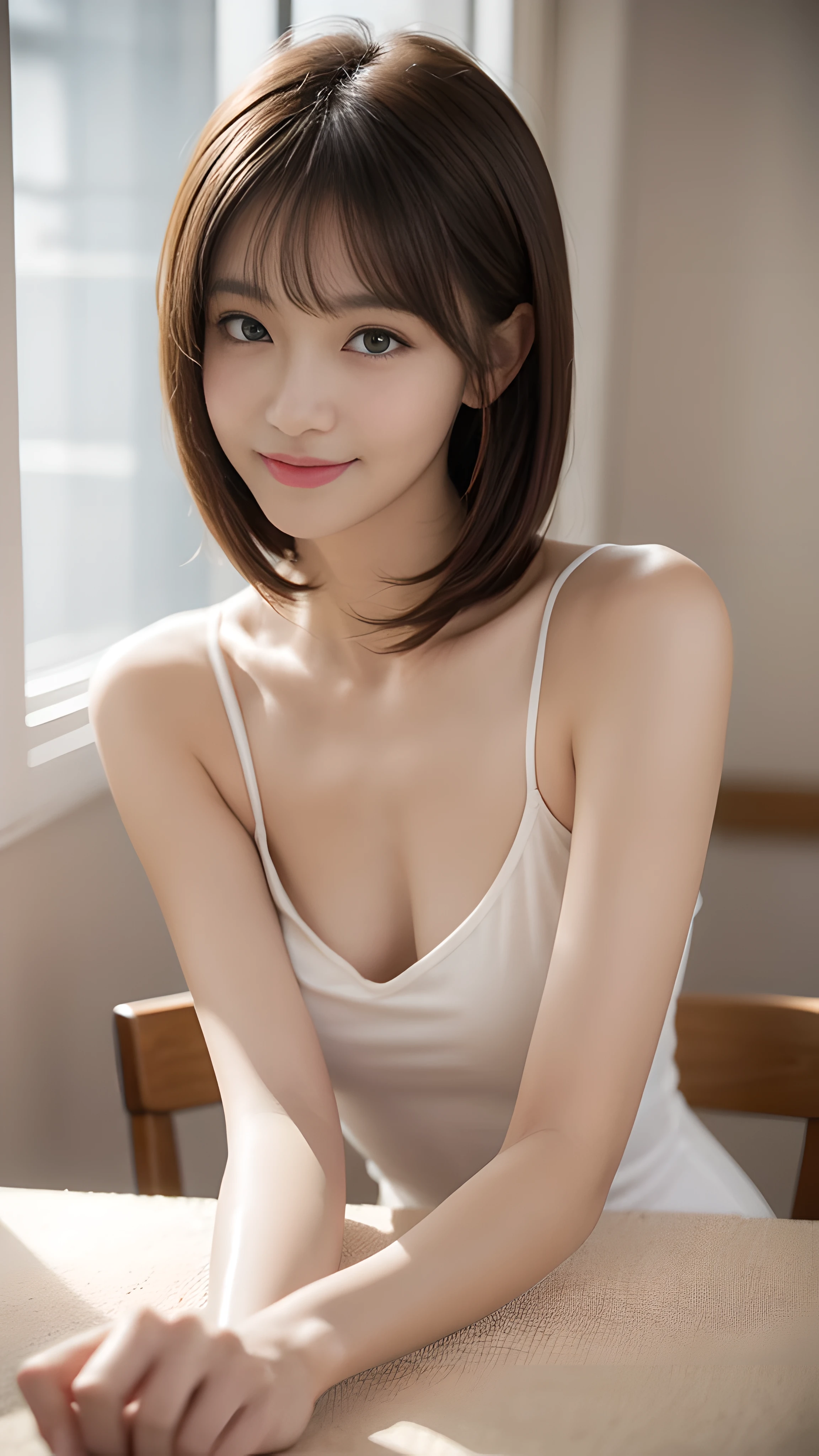 (table top:1.3), High resolution, Super detailed, Highly detailed CG Unity 8k wallpaper, realistic, photo-realistic, RAW photo, beautiful and detailed face, white skin, realistic skin, fine fabric texture, detailed hair texture, perfect proportions, beautiful face, Accurate, anatomically correct, Highly detailed face and skin texture, natural neck length, (beautiful hand air skin:1.2), thin legs, thin legs, fine eyes, symmetrical eyes, light brown eyes, double eyelid, thin eyebrows, (glossy lips:1.4), (goddess smile:1.2),
break,
(classy and cute girl:1.3),
(medium big breasts), (slender body shape:1.2),
(Hair color is random, hair length is random, Hairstyle is random), (( asymmetrical bangs:1.2)), (upper body shot:1.2),
,bus guide、night、cold winter season、nice random place、outside、The presence or absence of a hat is random..、Random outfit with random colors, but、that dress is so sexy、male