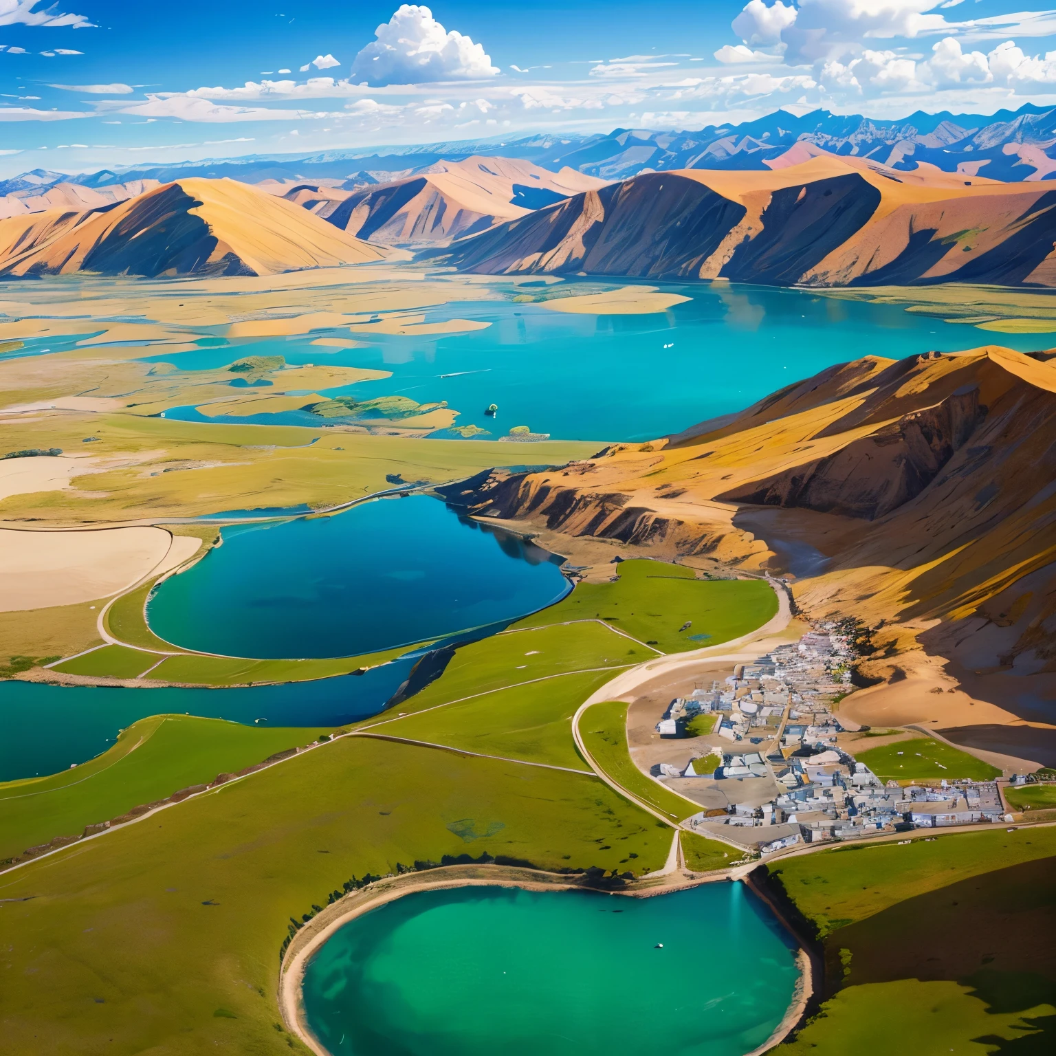 Dibujar el altiplano boliviano con aymaras