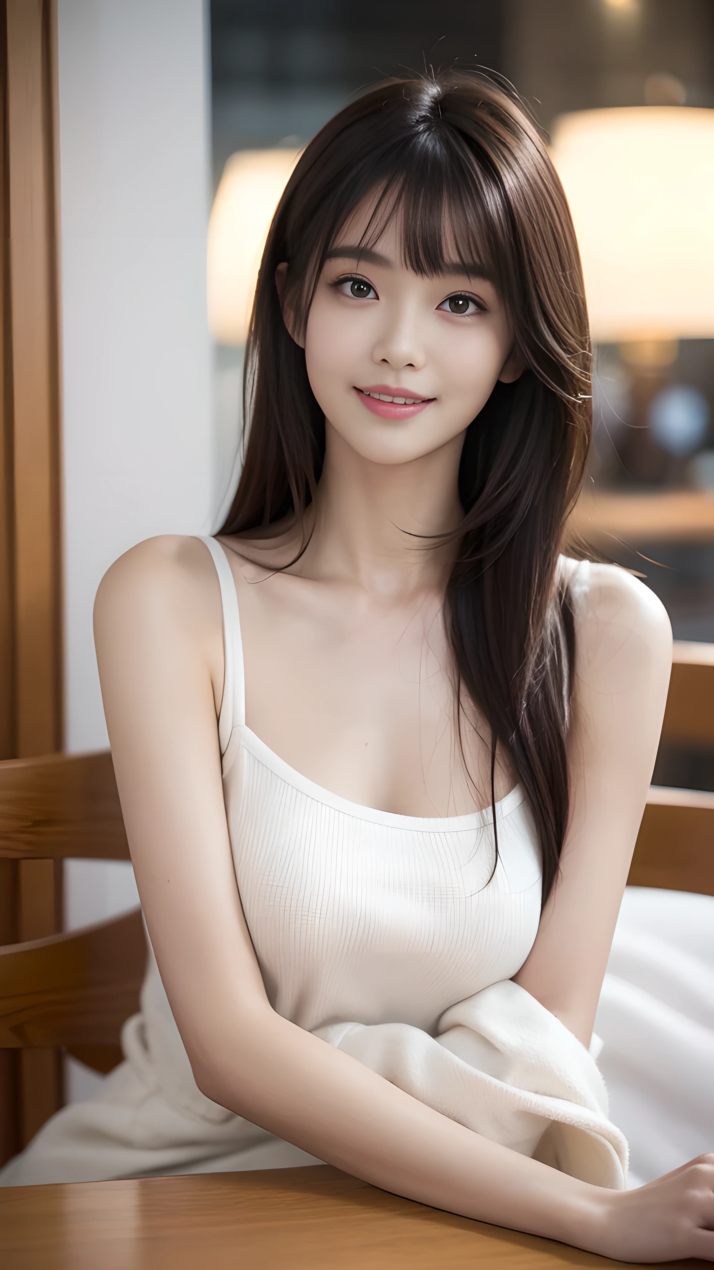 (table top:1.3), High resolution, Super detailed, Highly detailed CG Unity 8k wallpaper, realistic, photo-realistic, RAW photo, beautiful and detailed face, white skin, realistic skin, fine fabric texture, detailed hair texture, perfect proportions, beautiful face, Accurate, anatomically correct, Highly detailed face and skin texture, natural neck length, (beautiful hand air skin:1.2), thin legs, thin legs, fine eyes, symmetrical eyes, light brown eyes, double eyelid, thin eyebrows, (glossy lips:1.4), (goddess smile:1.2),
break,
(classy and cute girl:1.3),
(medium big breasts), (slender body shape:1.2),
(Hair color is random, hair length is random, Hairstyle is random), (( asymmetrical bangs:1.2)), (upper body shot:1.2),
,bus guide、night、cold winter season、nice random place、outside、The presence or absence of a hat is random..、Random outfit with random colors, but、that dress is so sexy、male