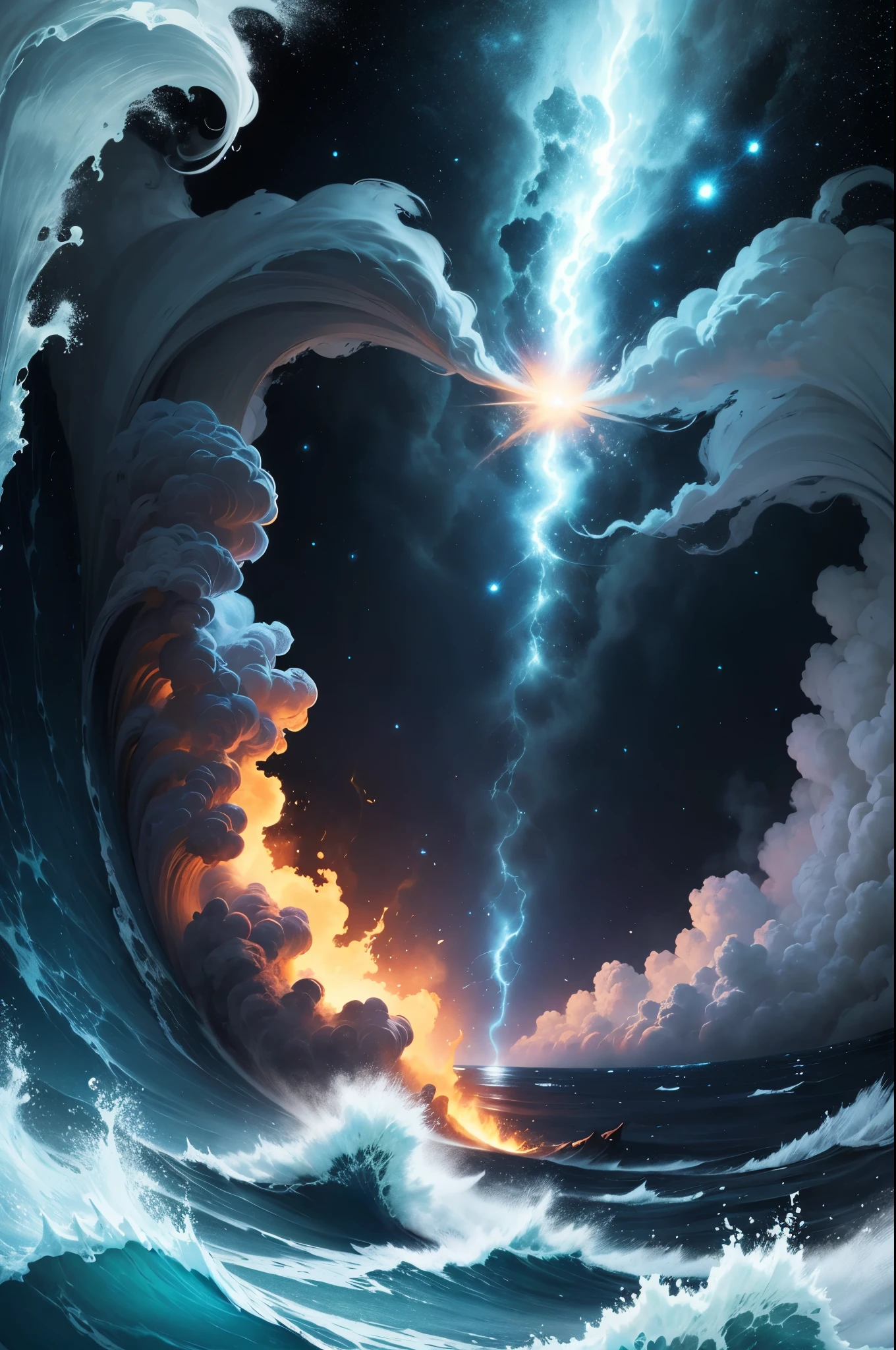 universe,Battle in the sea of fury,smell