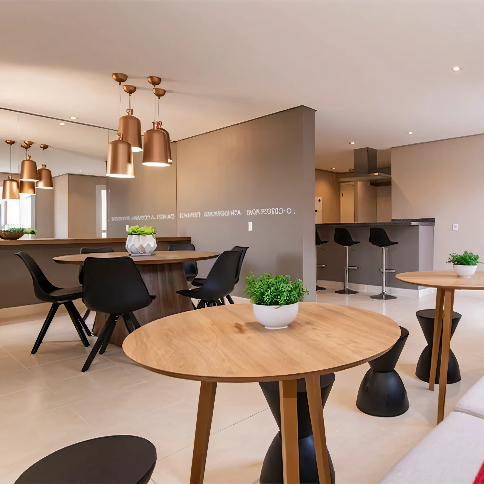 there is a living room with table and chairs and a kitchen, visual moderno, dentro de um apartamento moderno, plano aberto, pó Nándor Katona, by Felipe Seade, by Jacob Pynas, por Willian Murai, design de interiores premiado, apartamento com paredes pretas, apartamento na cidade, design moderno, design limpo e imaculado, malika favre