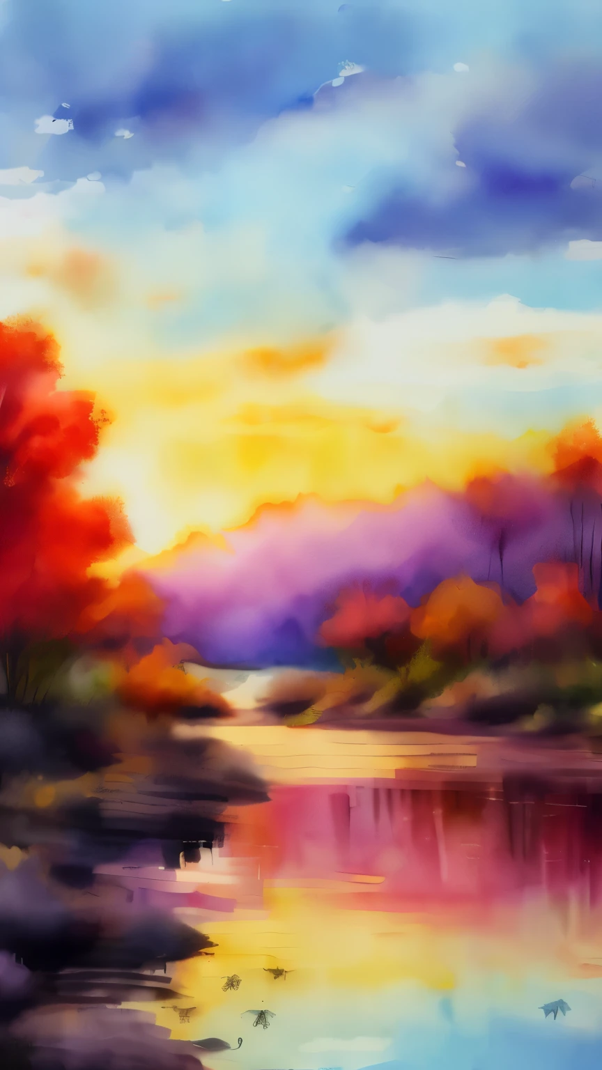 I created this art, being rather lazy and keen to evaluate the development of my watercolor abilities.
I created this image, feeling a little sluggish and wanting to evaluate the evolution of my shading techniques while working on a watercolor painting project..