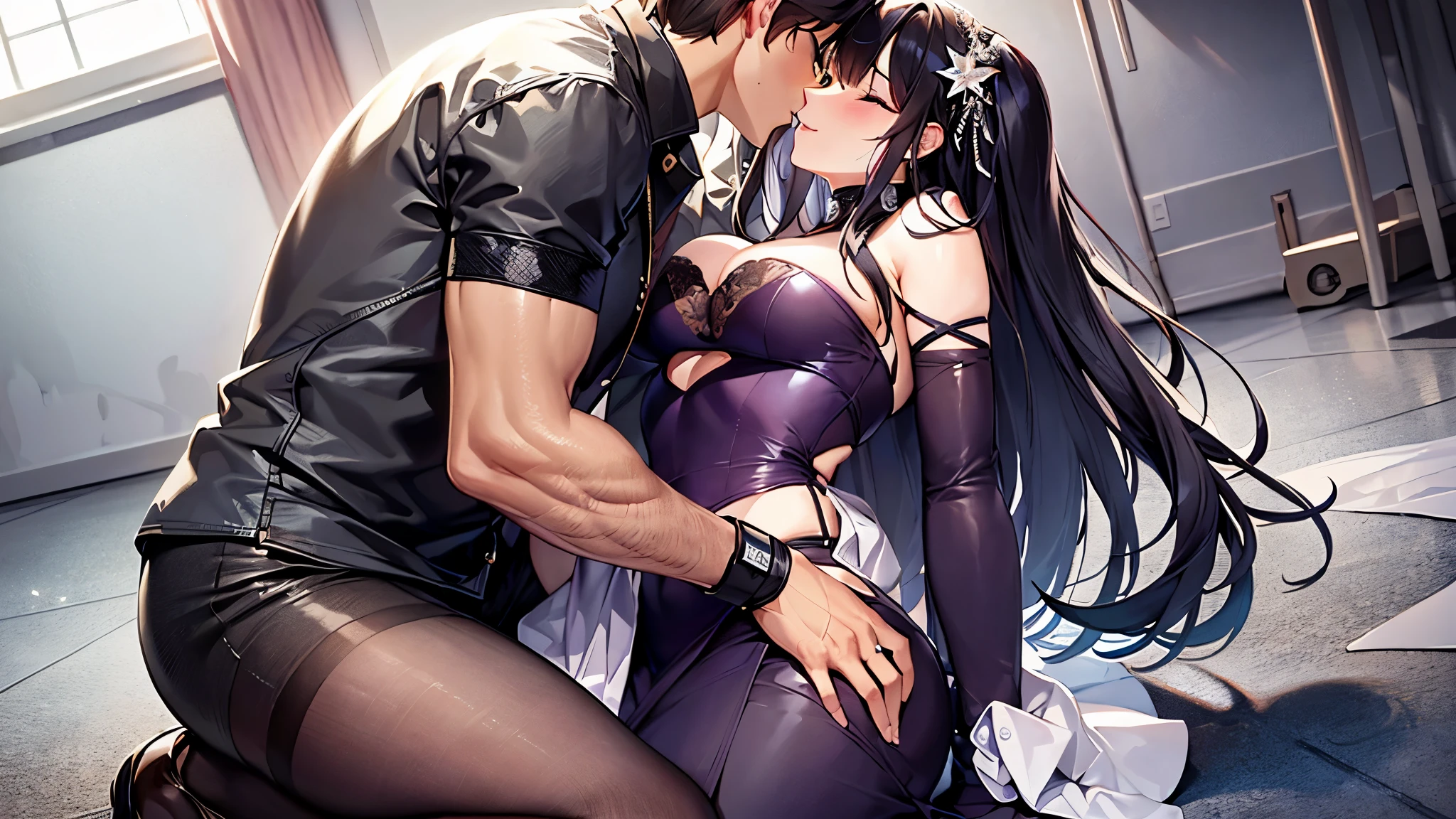 Wedding dress,strong sexual desire,Mother and son,mother raising