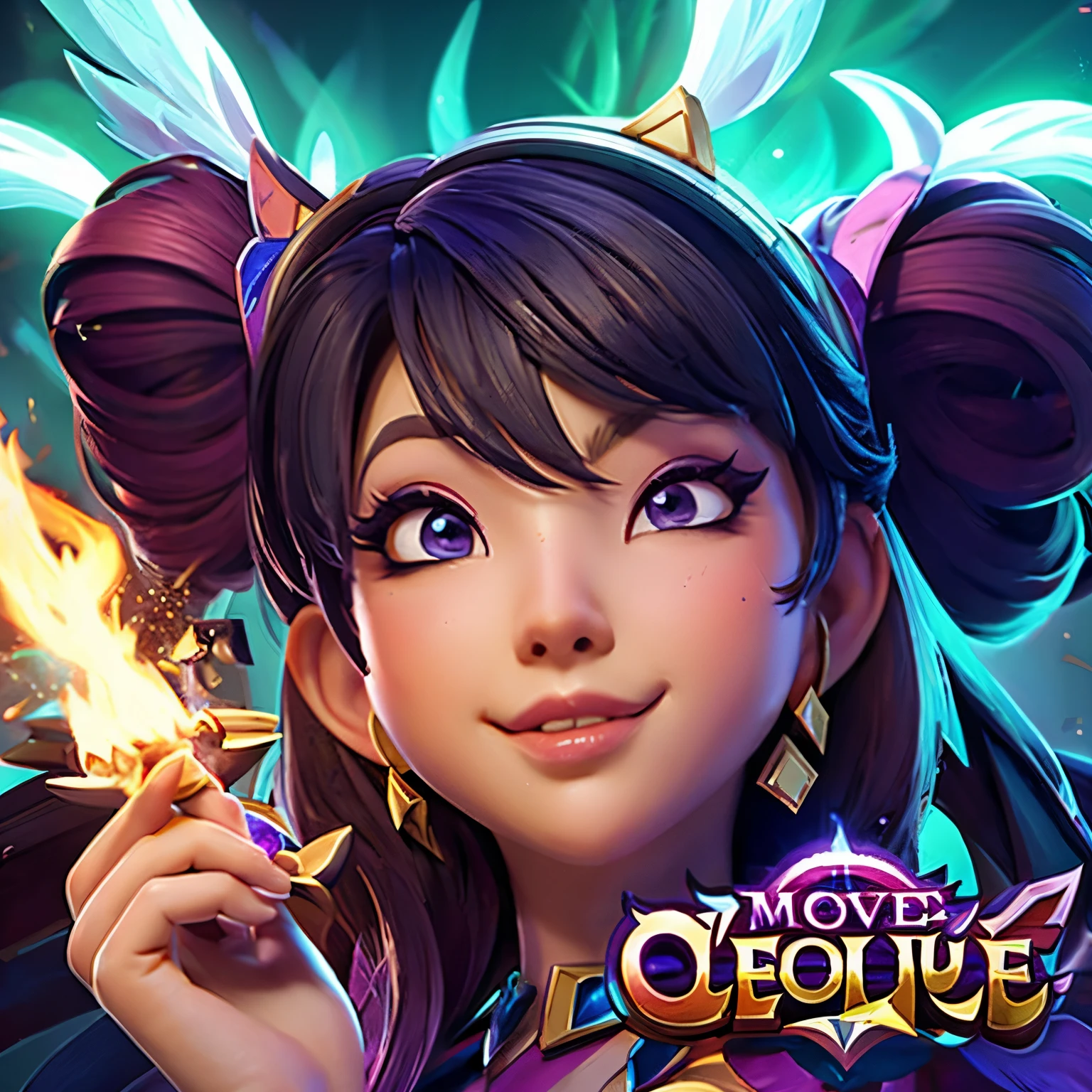 Layla (Mobile Legends) ( fumando un porro)