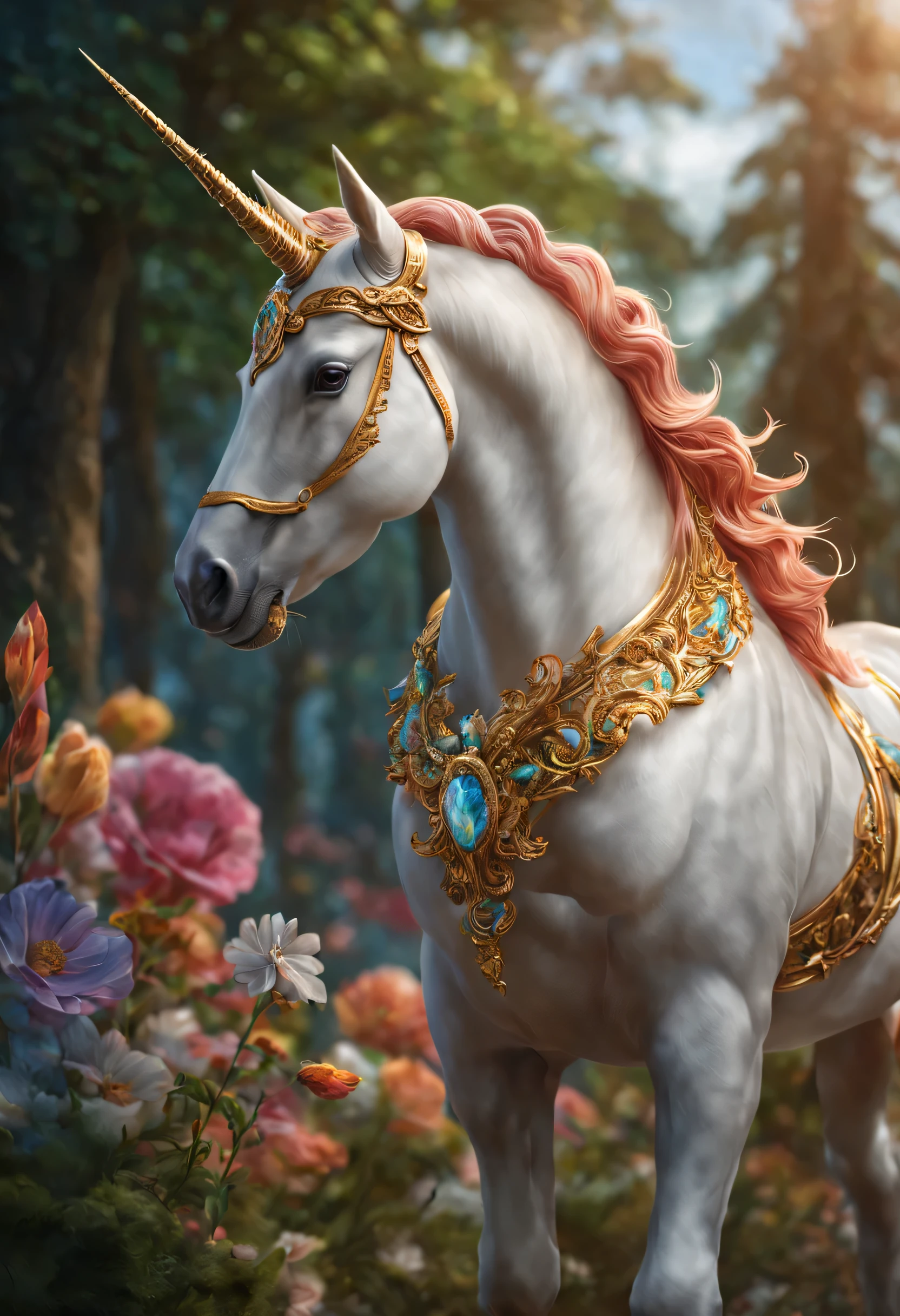 unicorn, heaven, beautiful, Super detailed, ultimate detail, Astonishing details, Super sharp details, superb, (masterpiece:1.2), intricate details, best quality, high quality, Rich、Energetic、vivid colors, 超high resolution, movie stills, 4k, 8K Ultra HD, extremely complex, Very detailed, Astonishing, Fine details, high resolution, perfect, wonderful, surreal, Realistic glow, shine, shining