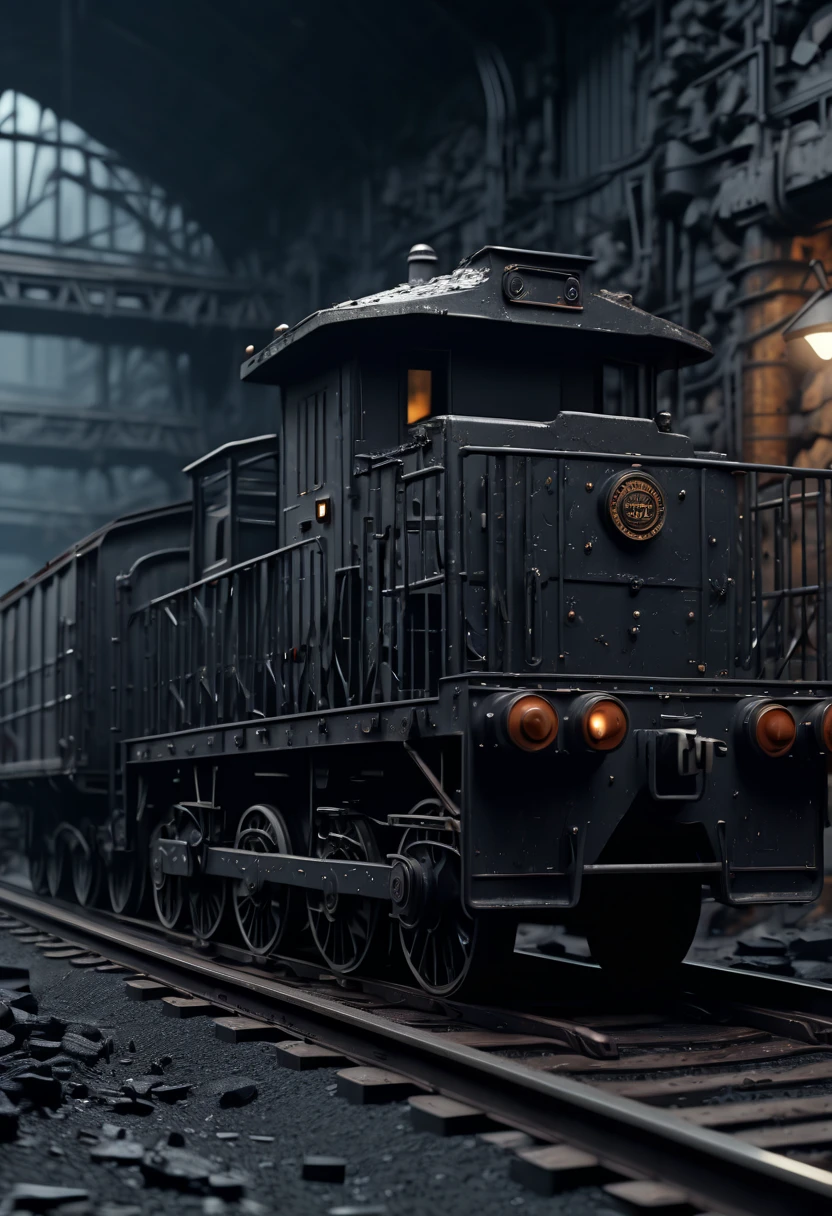 Train Station, American Wilderness, desert, cactus, (best quality, masterpiece, Representative work, official art, Professional, Ultra intricate detailed, 8k:1.3)