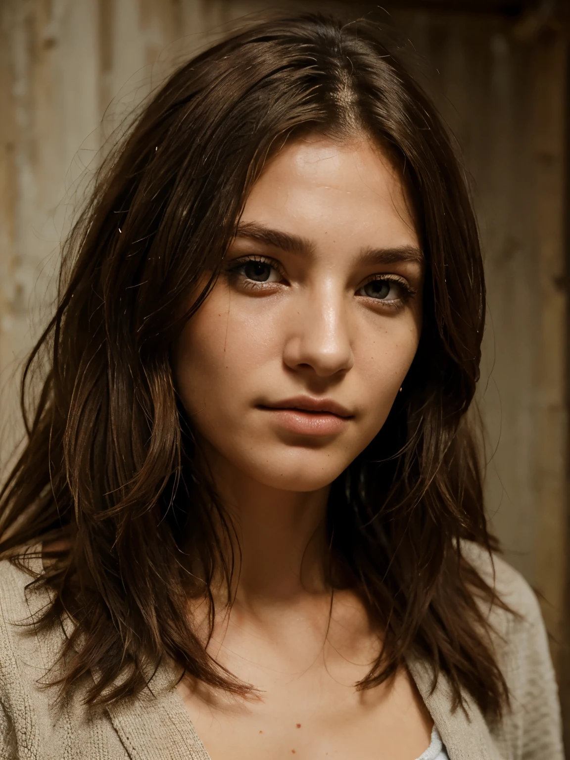 Braunes Haar, lockiges gewelltes Haar, zusammenzucken, lange Wimpern, dunkelbraune Augen, easy smile, 26 Jahre alt, Beautiful Maiden, perfect girl, hellbraunes Haar, sehr langes Haar, gewelltes Haar, Erweiterte Pupillen, Augenreflexion, flush, Realismus, HyperRealismusus, Ich-Perspektive, Kanon, Nikon, 8K, Super detailliert, ccurate, best quality, UHD, Super detailliert, anatomisch korrekt, Strukturierte Haut, Hohe Detailgenauigkeit, awards winning, hight resolution, Netzhaut, Meisterwerk, sitzt am tisch und liest ein Buch