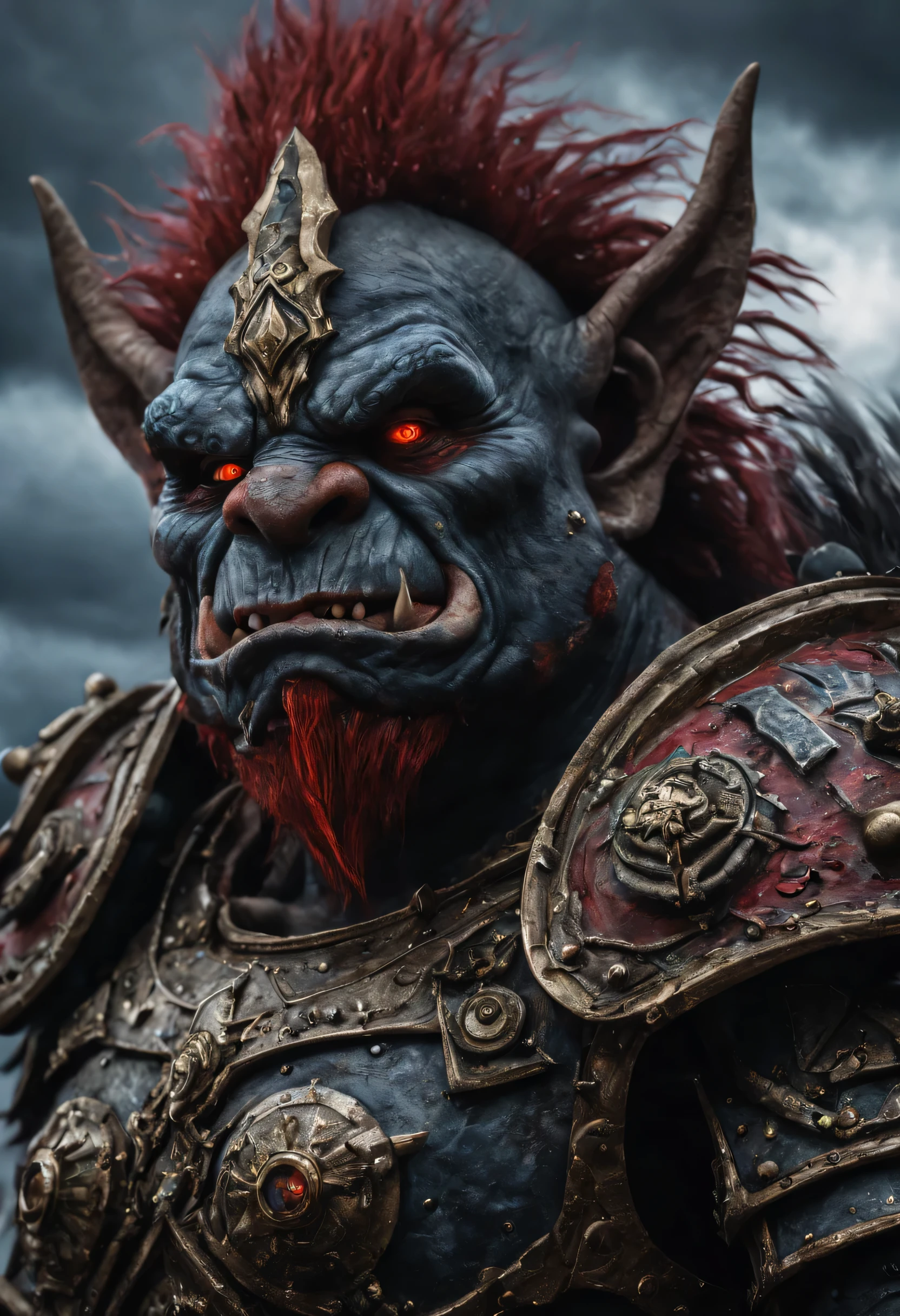 Male orc naked genitals