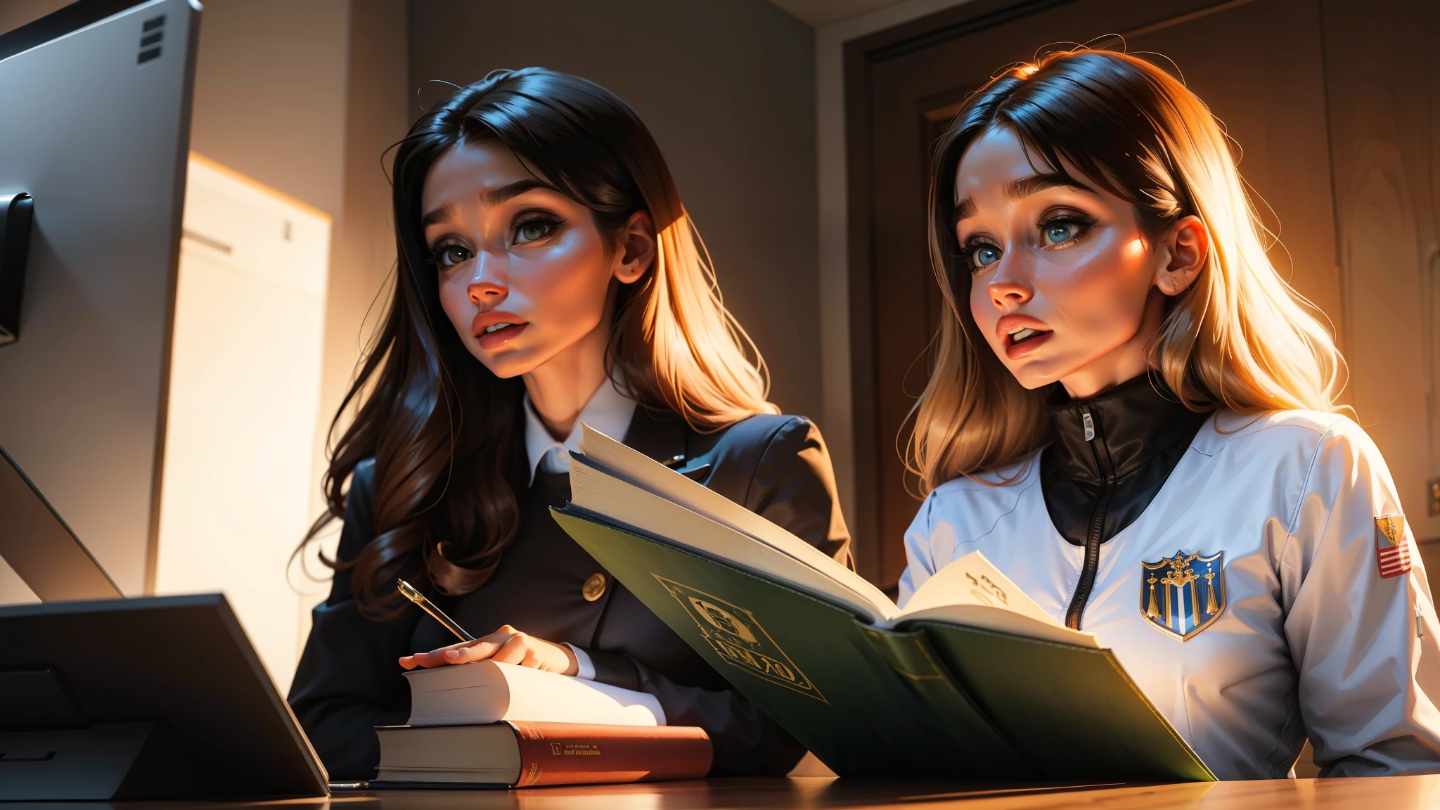 melhor qualidade, retrato de corpo inteiro, rosto delicado, rosto bonito, Olhos grandes: 1.1, inventar: 1.2, Mulher de 25 anos, Corpo fino, Busto pequeno, Uniforme OL, Uniforme feminino de colarinho branco, office uniform, Meias pretas, Cena ao ar livre, Standing, cabelo longo, Nudez, Nudez, Nudez