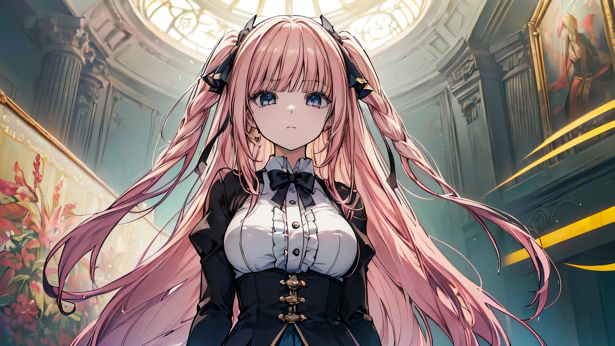 ((Calidad fina)),(Super high resolution),(ultra detallado),(Meticulous rendering),((mejor anime)),(Las mejores obras de arte),(Ultra-Precision Art),(The art of amazing representation,overwhelming representation:1.5),(arte intrincado y detallado:1.6), (1Chica de Hombre:1.5),cute little:1.5, amor incipiente