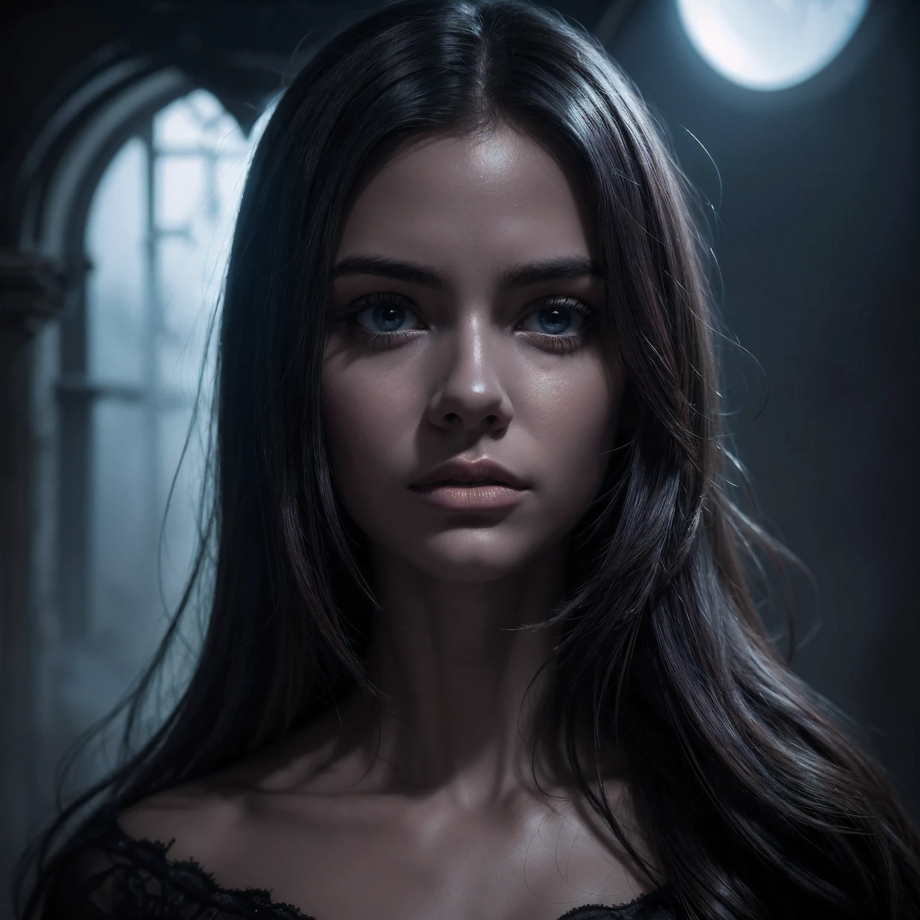 Fluid of abstract gloom, the soul fades in shadows. In the abyss of the night, reason is lost and the heart is torn. On the dark canvas of life, hope fades and pain eternalizes. Oh, infinite sadness, which nestles in my being! by Francisco Bayeu, by Anny Robert, by Anne Stokes, photorealistic, cinematic, sharp, dynamic, evocative, very beautiful, delicate, dazzling, glamorous, perfect