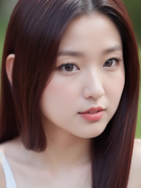 (realistic、masterpiece、Best Quality、8K、highres、high resolution:1.3)、1 girl、Gigantic breasts、white bikini、looking at viewers、super fine face and eyes、long hair、 upper body、