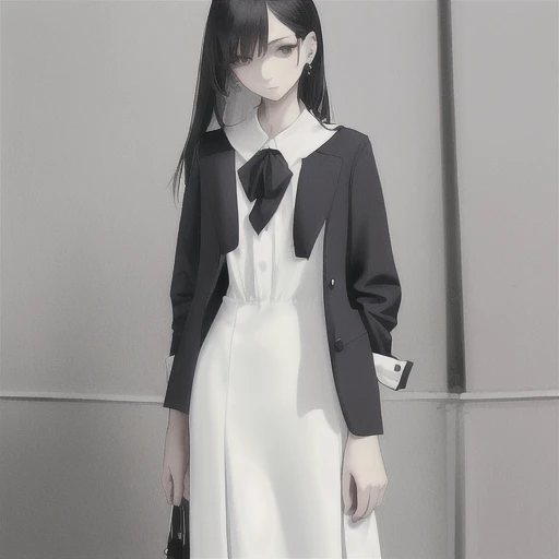 "A simple, sophisticated style. **Her** gazes at the viewer with a calm expression. Her posture is natural, and her personal items are minimal. Clothing and accessories are simple and highlight her personality and features.
Styles include **Kushert Krenzky art, Fay Knight style anime style, Kanna Hashimoto style, Miho Yoshioka style feminine style, real anime 2.5D style, and real anime girl style**. We use high-definition official artwork and highly detailed and elaborate fan art trending on Art Station and Pixiv as references. The quality of the artwork is **golden ratio 1.2 and picture board 1.3**, aiming for **absurd, top quality, realistic, ultra-realistic, ultra-detailed illustrations**. Faces are **high definition** and lighting is perfect. Resolution is **8K, ultra high resolution: 1.2, high resolution (HD, 4K, 8K, 16K, etc. selectable)**. Color bit depth is **24-bit and 48-bit**."