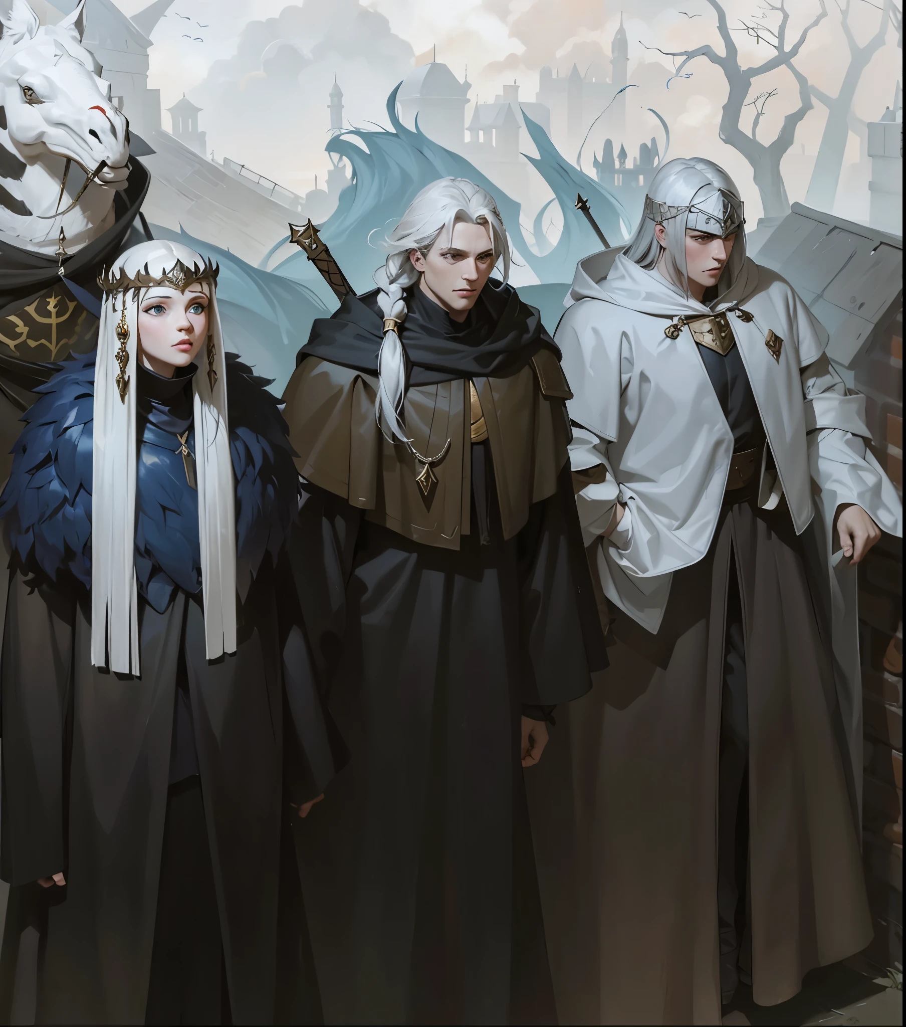 Style medieval RPG.