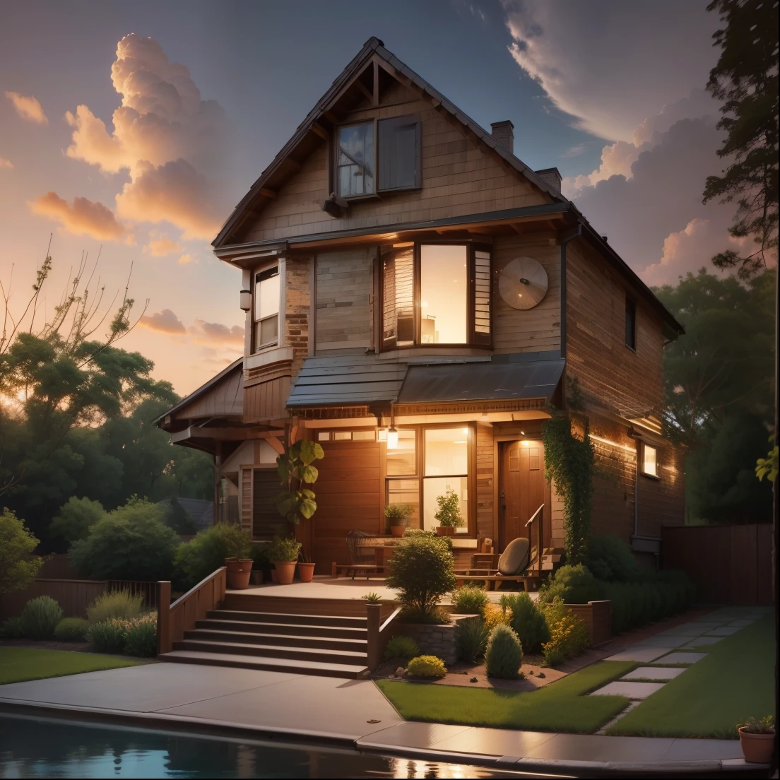 Renovate the house,modern style