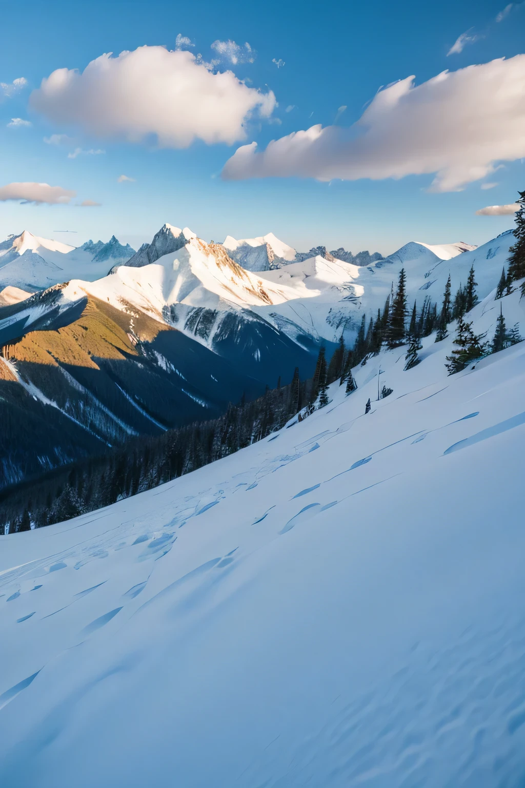 snow mountain