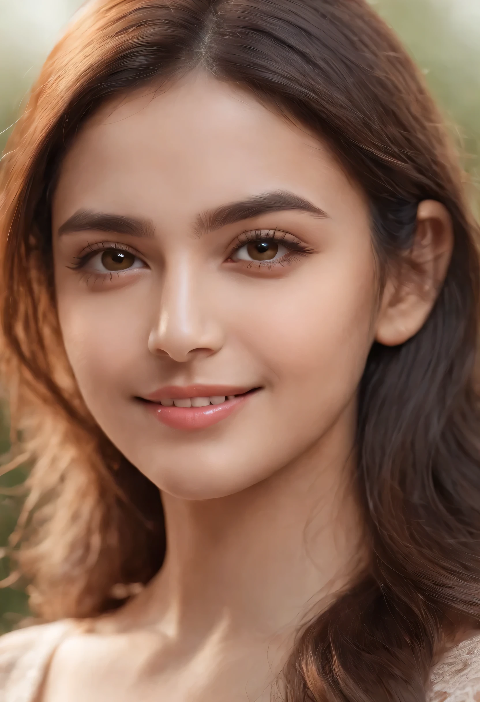 1girl,indian,brown eyes,smiling,(best quality,4k,8k,highres,masterpiece:1.2),ultra-detailed,realistic,photorealistic,beautiful detailed eyes,beautiful detailed lips,extremely detailed eyes and face,longeyelashes illustrations,sharp focus,professional,portrait,fine art,luminous colors,sunlit,soft light,airy color。