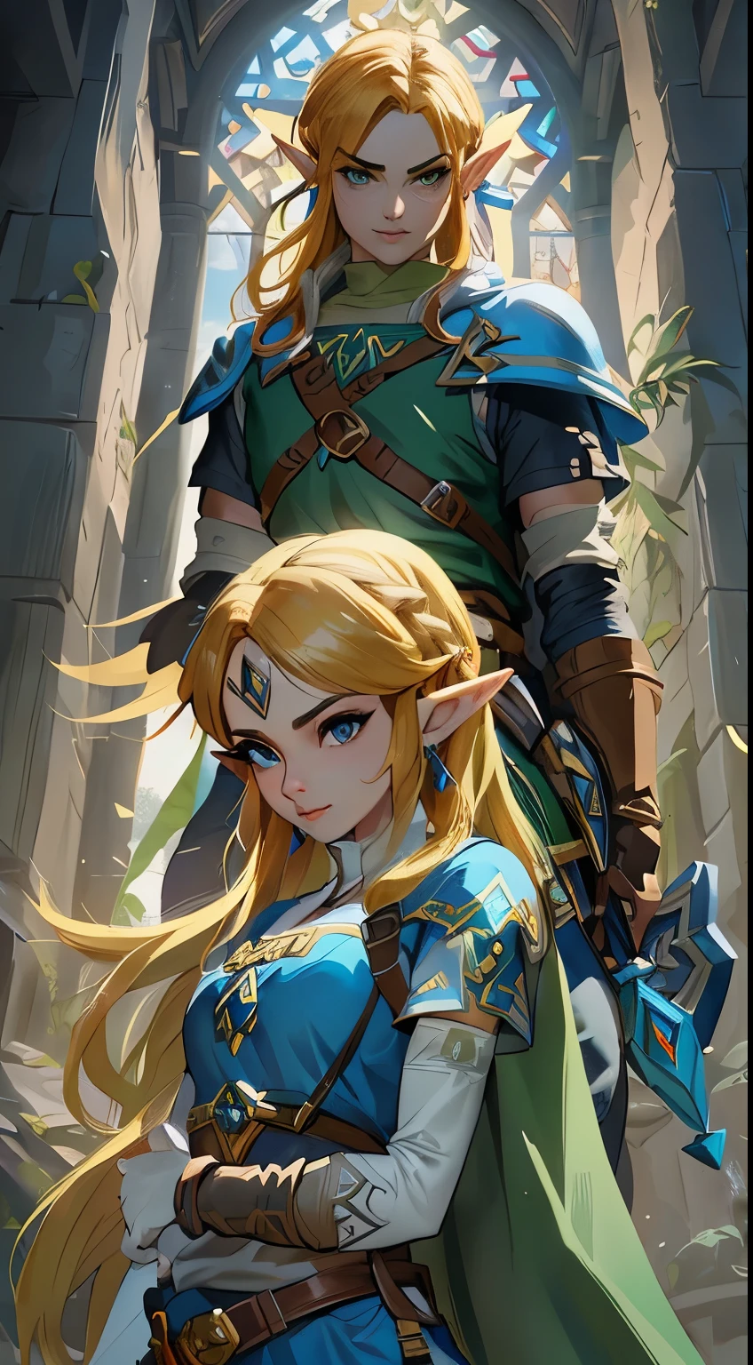 Zelda link making love penetration