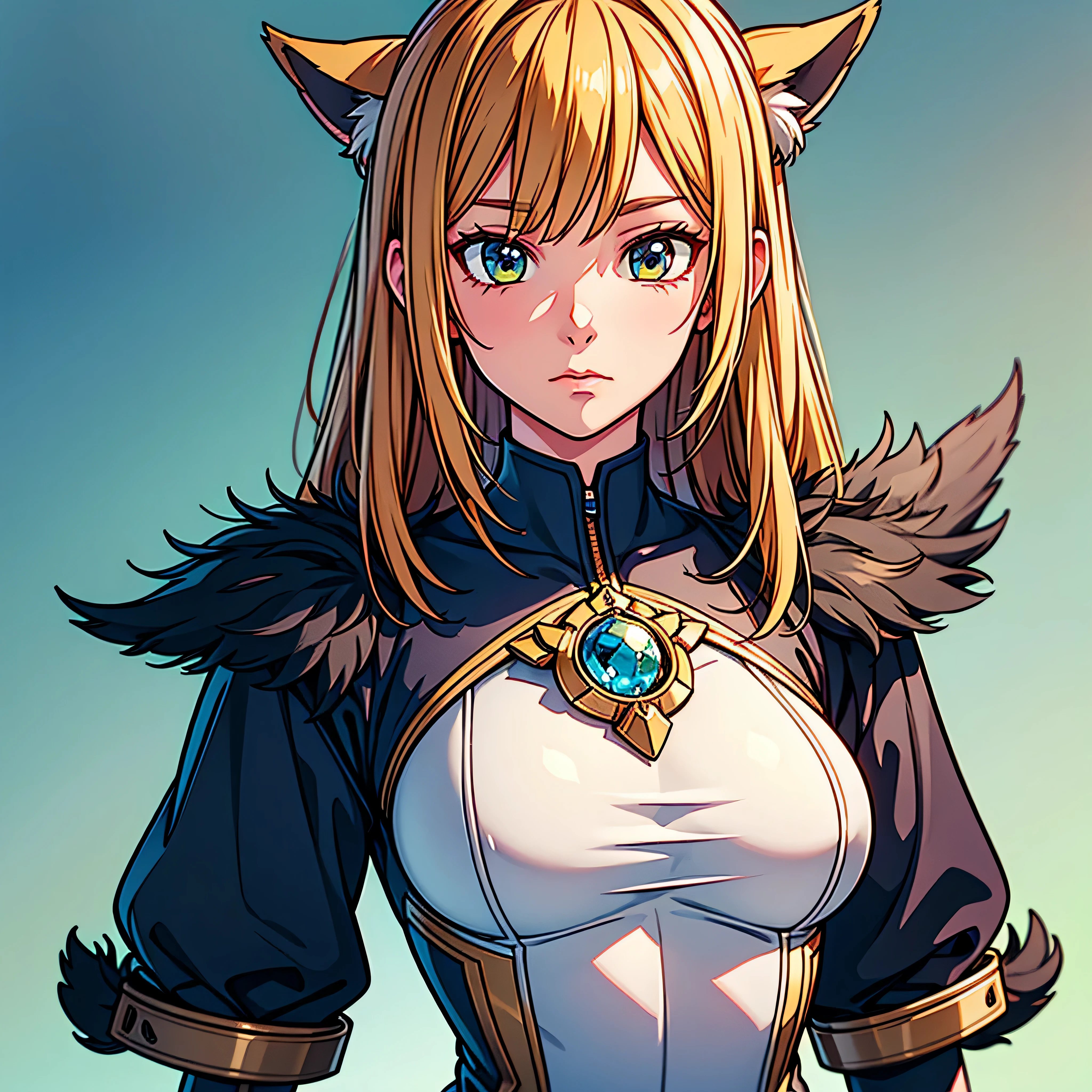 Shaman tabaxi female tan spotted fur tabaxi lynx, thin build, wearing intricate mail armor, holding a gnarled staff adorned with mushrooms and bone, realistic render, Dungeons and Dragons, Fantasy, octane render, zbrush. Character design, photorealistic, unreal engine, hyper-detailed, concept art, trending on art station. ((best quality)), ((tmasterpiece)), ((realistic)), (detailed), close up portrait, full body portrait, , highly detailed fur, looking at the viewer, Fantasy art, stunning gradient colors, no watermark signature, closed mouth, detailed background, snowy background, closed mouth, insanely detailed, ((tmasterpiece)), absurdres, HDR, UHD, varied multi etc. --v6 --s1000 --c20 --q5 --chaos100