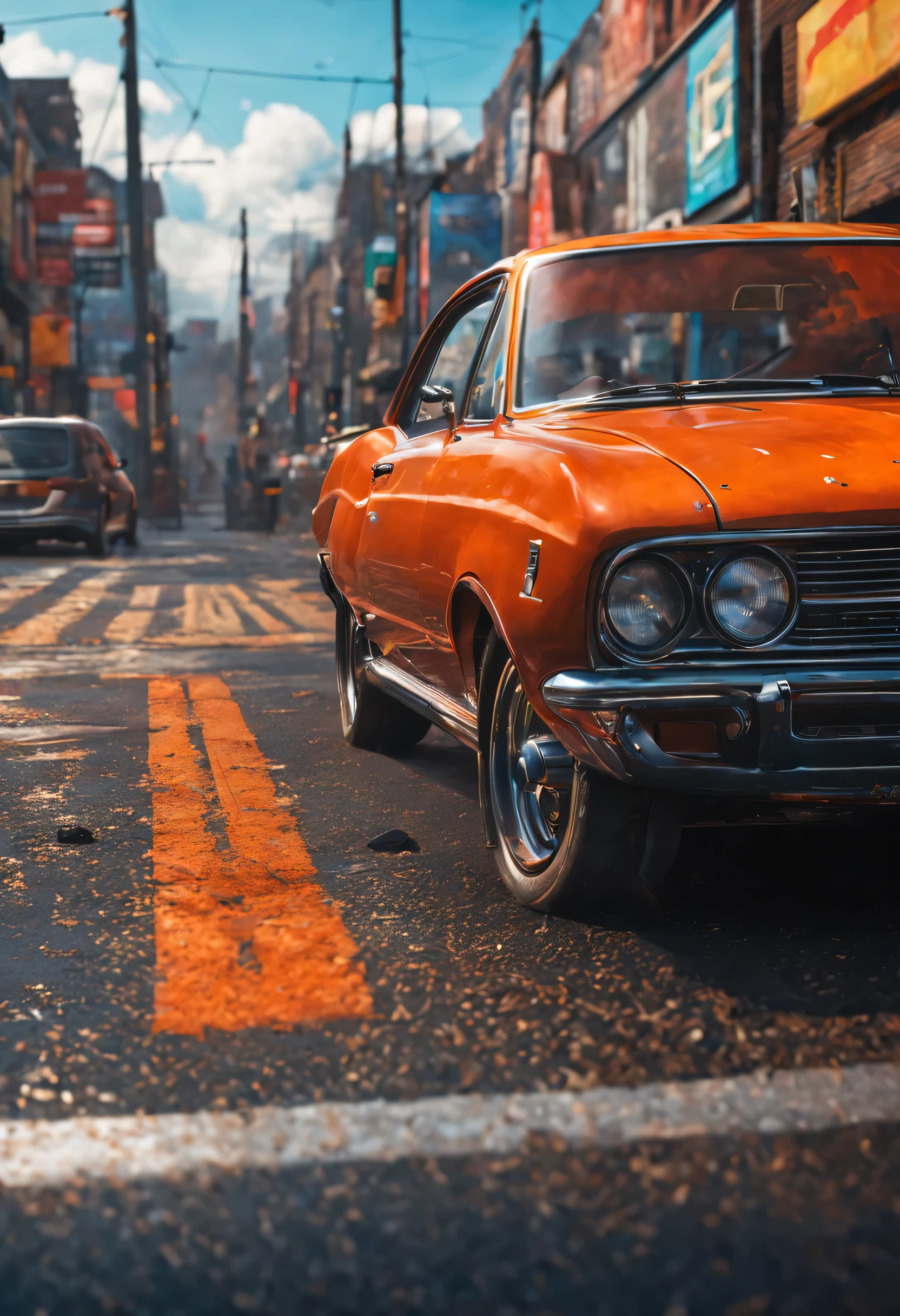 create an image demonstrating the style of ((Artcore)) style, hyper realism, 8k high definition, vibrant colors, sharp focus, insanely detailed