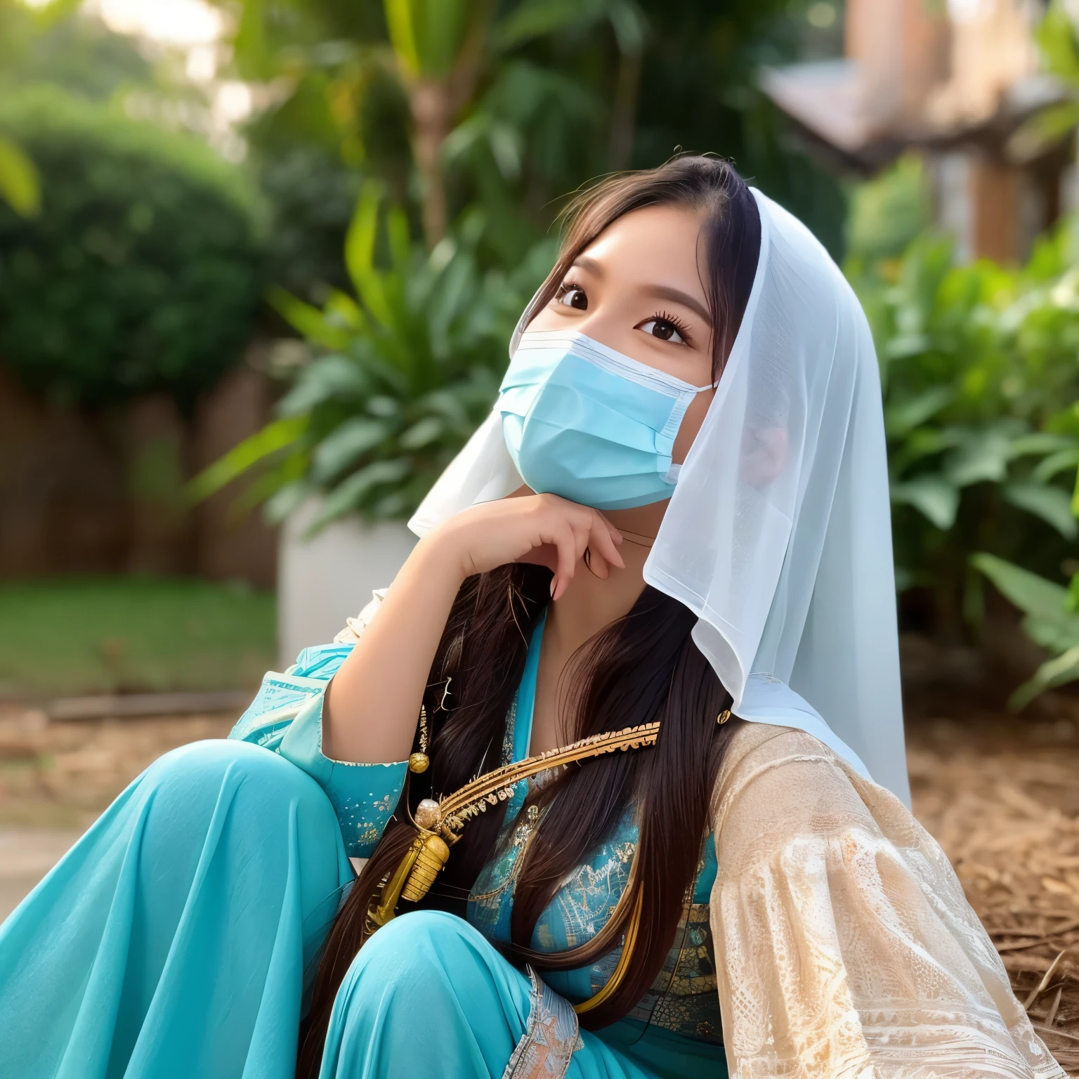 Ajeerah nurilly, young malay woman, from kedah
