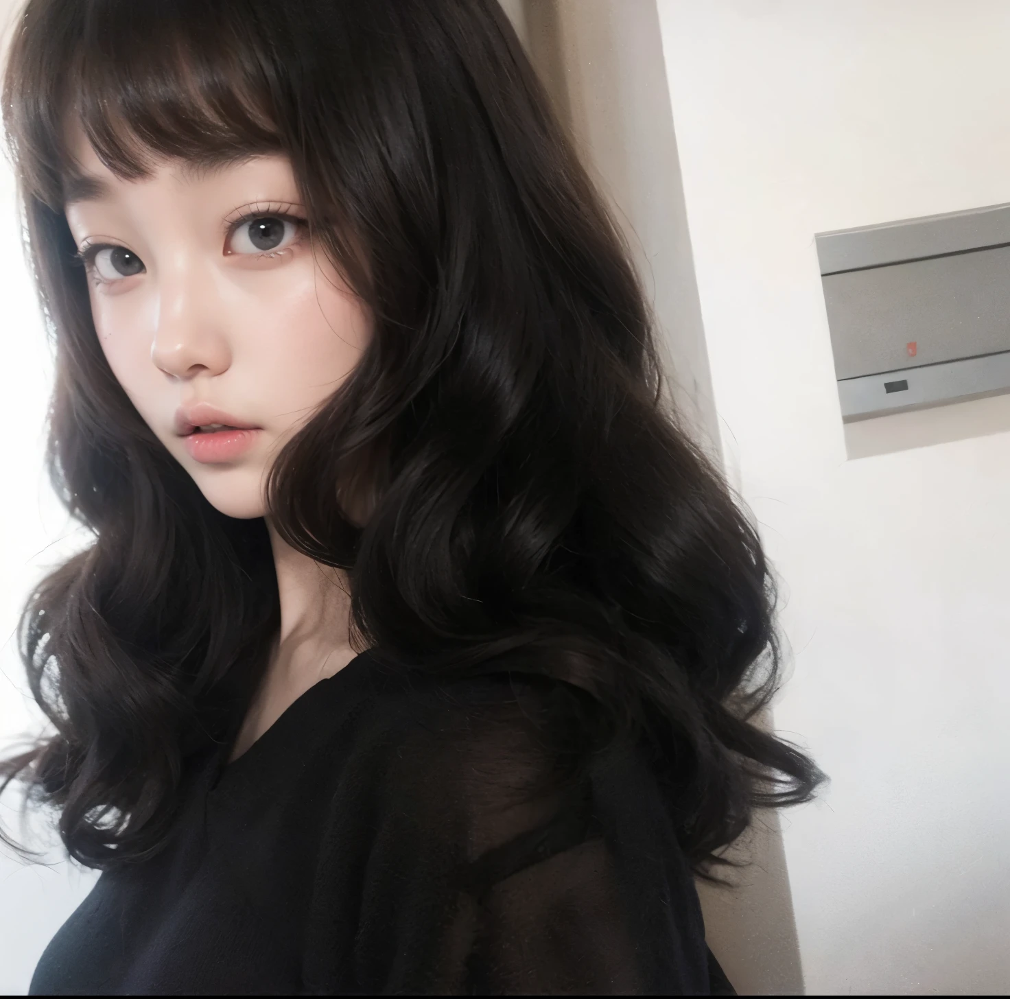 Jennie from BLACKPINK face, foto realista, ultra HD, 8k, big juicy doll lips