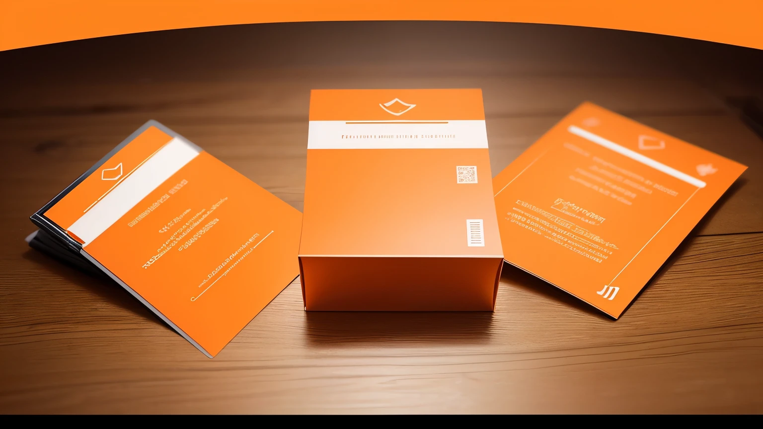 Cards for cosmetics companies introducing products,Length 15cm,Height 10cm,background template,The style is based on orange。The picture can be directly pasted into the design document