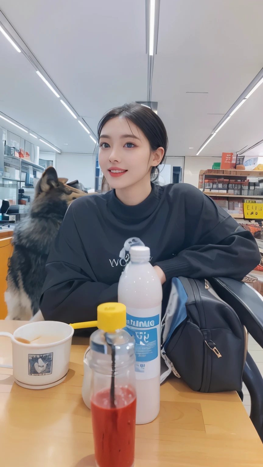 8K, Top Quality, Intricate Details, Ultra Detail, Ultra High Resolution, Masterpiece, random angle, Slender, Smile, (Makeup: 0.4), (Fluffy Blue Eyes: 1.21), blue Eyes,, ((full body)), 1girl, solo, 1 girl, (( full body)), close-up shot, standing , , ((tall)), (((fit body))), (((slim face))), sharp face, sharp eyes, ((( black hair, hair, wolf cut))) (detailed face), sharp face, small lips, thin lips,
(( cape)), detailed face, detailed breast, , large breast, detail, , Beautiful girl with accentuated slender abs: 1.4, Six Pack Abs: 1.4, Bust Botox, Big, Perfect Body, detail leg, (( moonlight)), top of mountain