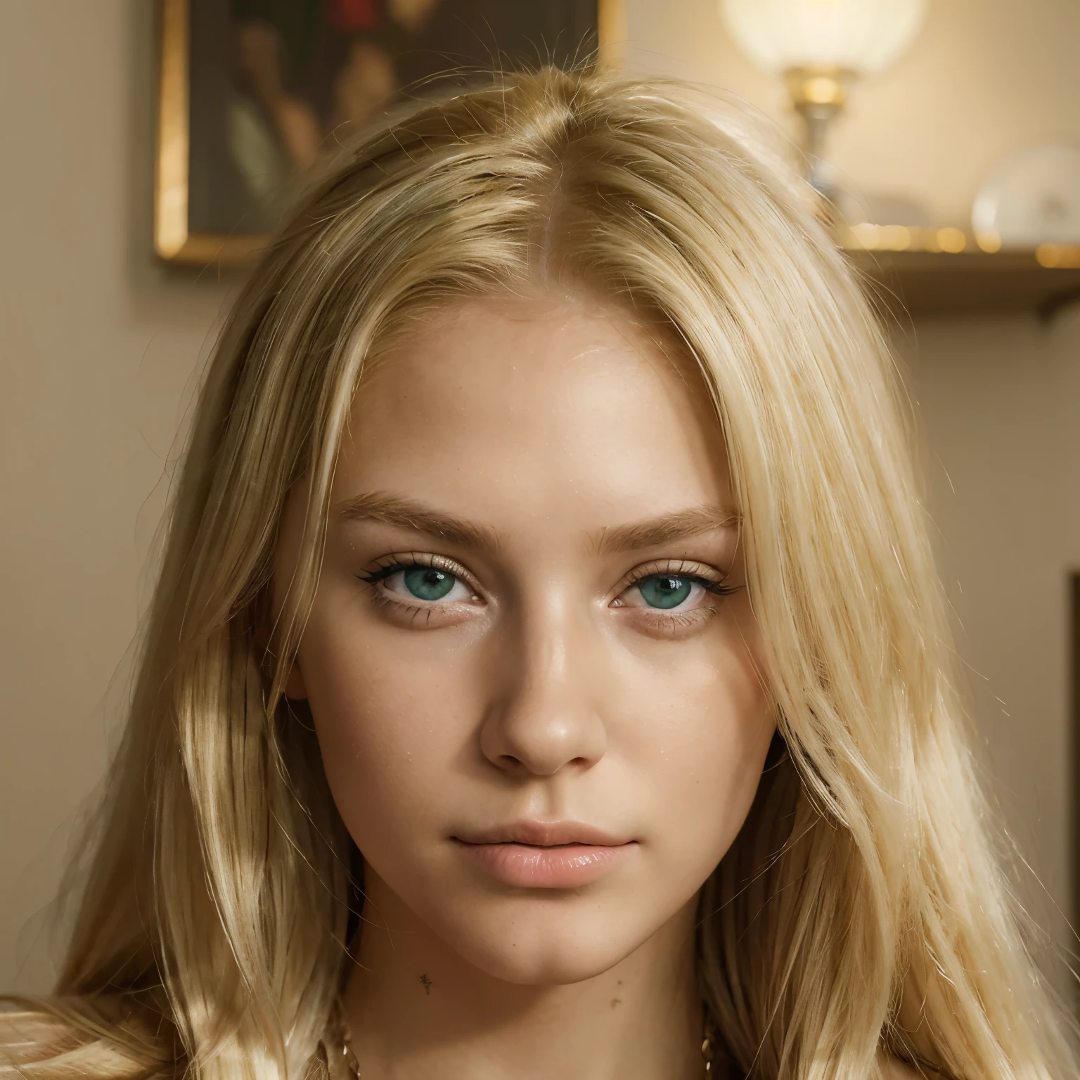 (masterpiece, best quality, high resolution, hdr), 1girl, 23years, ((blonde_platinum:1)),  ((blonde_hair)), straight hair, blonde goddess, (eyes_wide:1), green-eyes, spanish traits, pretty, beauty, portrait, clear face, facing_viewer, looking_at_viewer, dinamic ligth, atractive, 