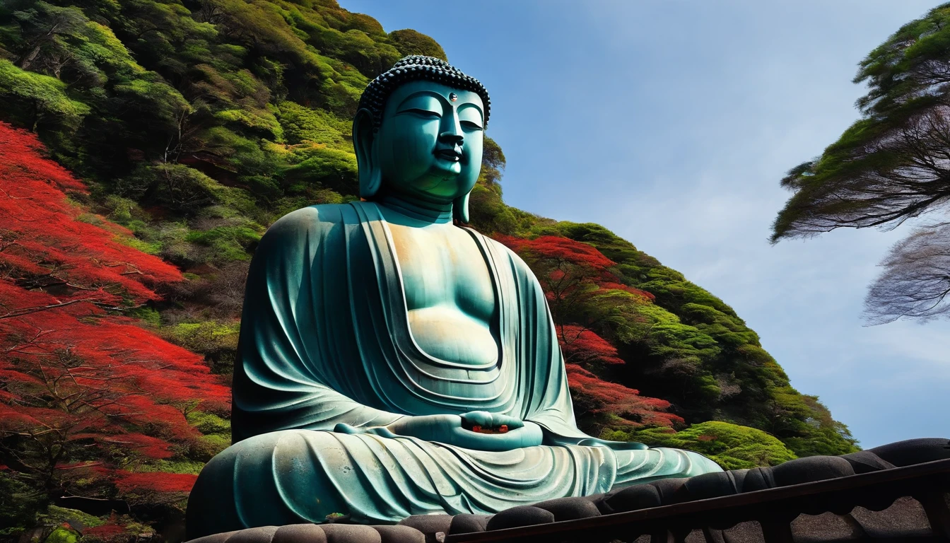 One of the three great Buddha statues in Japan、The Buddha is over 15 meters tall.。
Made of bronze、It is an important cultural and historical landmark of Takaoka City.。