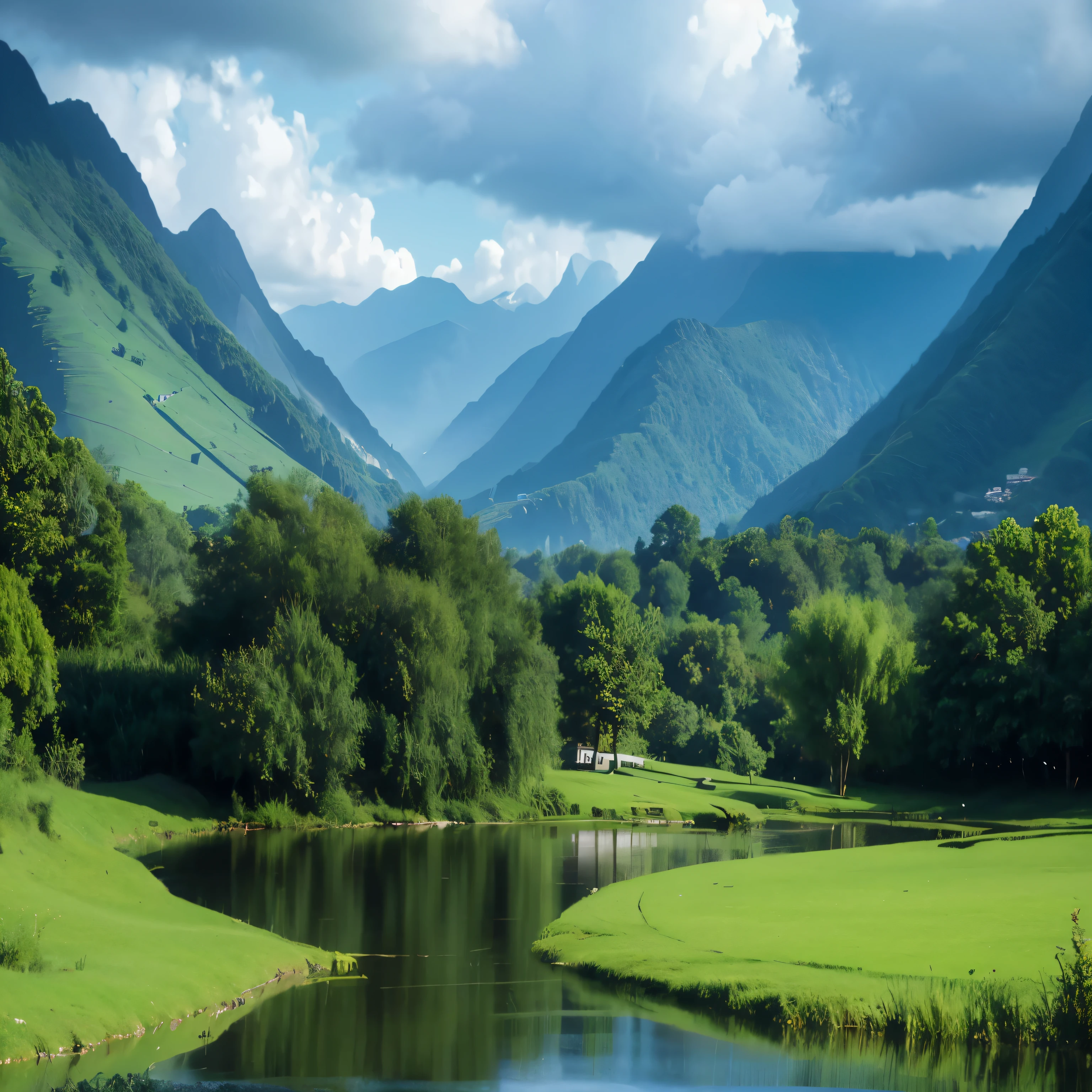 raindrop，wonderful day out,Delicate water,beautiful wallpaper,，Healing skies，green mountain