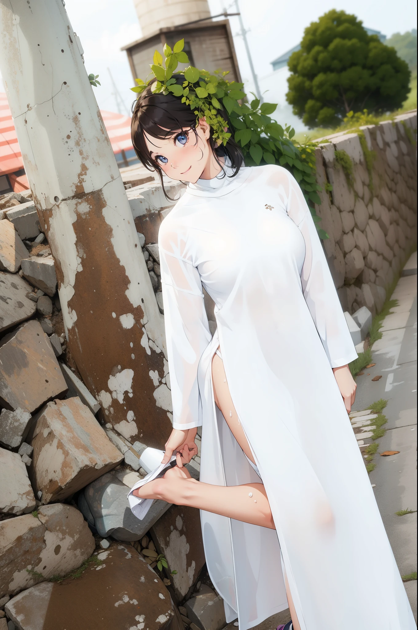 (extremely detailed CG unity 8k wallpaper), (masterpiece), (best quality), (ultra-detailed), (best illustration), (best shadow), (absurdres),
BREAK
girl, sweat, steam, medium breast, nsfw, shy, looking at viewer,