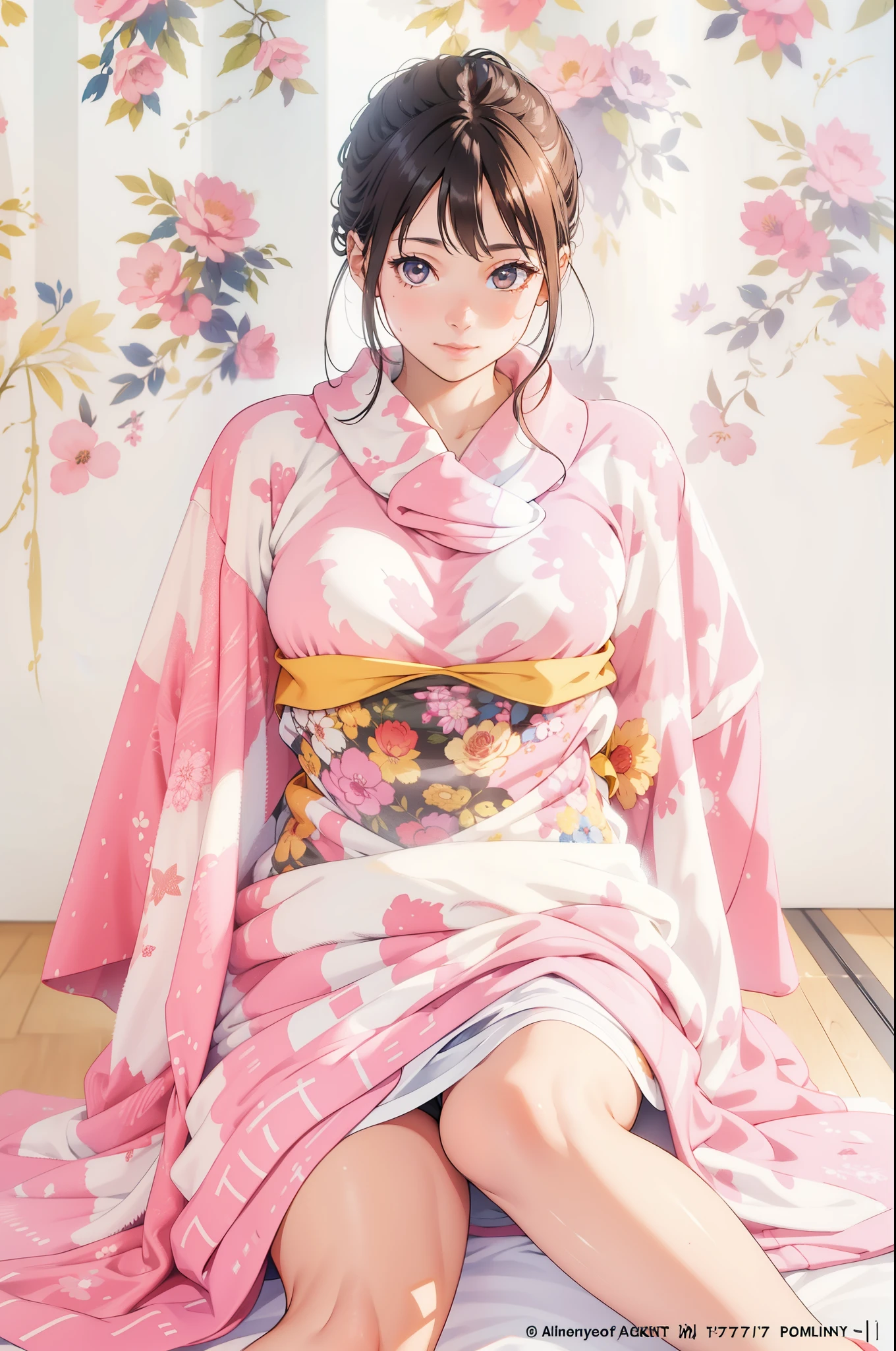 (extremely detailed CG unity 8k wallpaper), (masterpiece), (best quality), (ultra-detailed), (best illustration), (best shadow), (absurdres), BREAK girl, sweat, steam, medium breast, light smile, looking at viewer, 