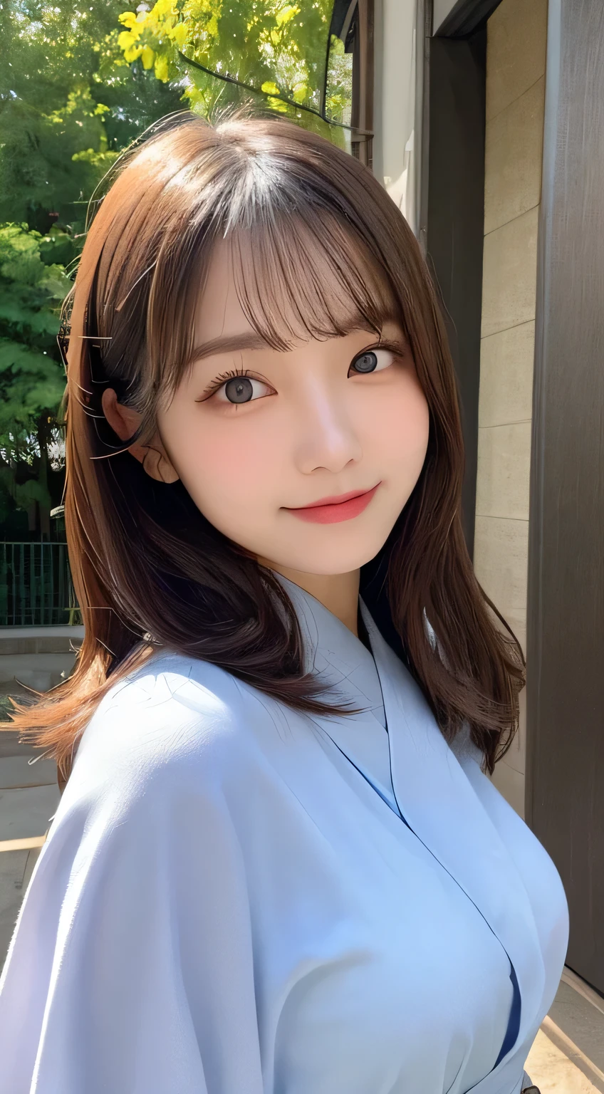 table top, highest quality, shape, Super detailed, finely, High resolution, 8k wallpaper, 完璧なダイナミックな構shape, beautiful and detailed eyes ,medium hair, small breasts, natural color lip, random sexy pose,smile,big city、20 year old girl、midnight、beautiful and detailed face、perfect and beautiful face,Big eyes、RAW photo、spread your arms and legs wide、Express your best mood with your whole body、beautiful and detailed eyes、small face、beautiful duplex、slim face and style、yukata、
