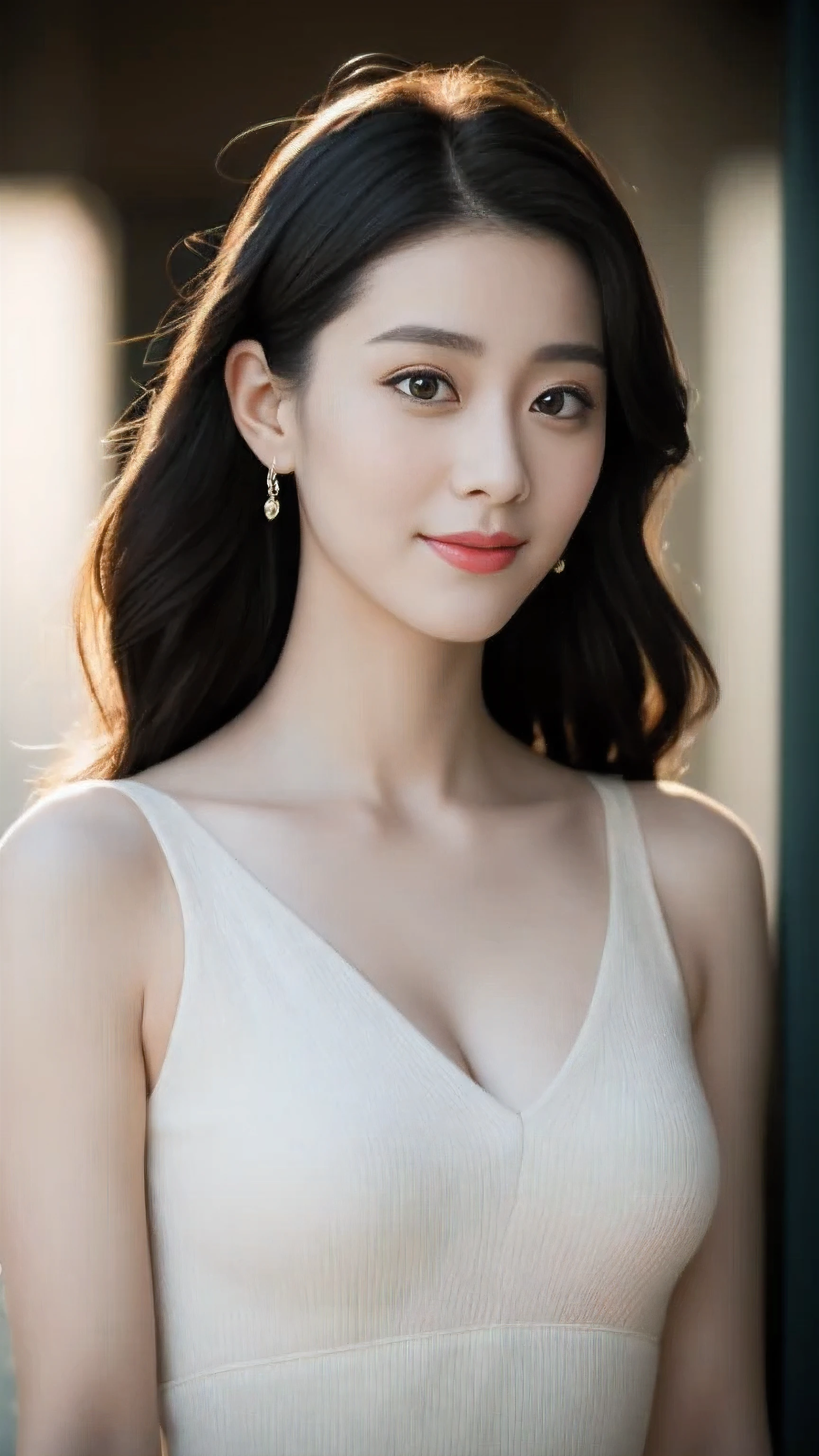 Fan Bingbing,big eyes,Smile,open mouth,blush,ponytail,Glasses,beautiful,charming,posture,split,,sea of roses,Outdoor outing butterfly(actual:1.3), detailed, quality(lifelike:1.2), (best quality), (intricate details), dramatic, Ray tracing, photo, +Laura(High top fade in and out:1.3), dark theme, soothing tone, pastel colors, high contrast, (natural skin texture, Surrealism, soft light, sharp)