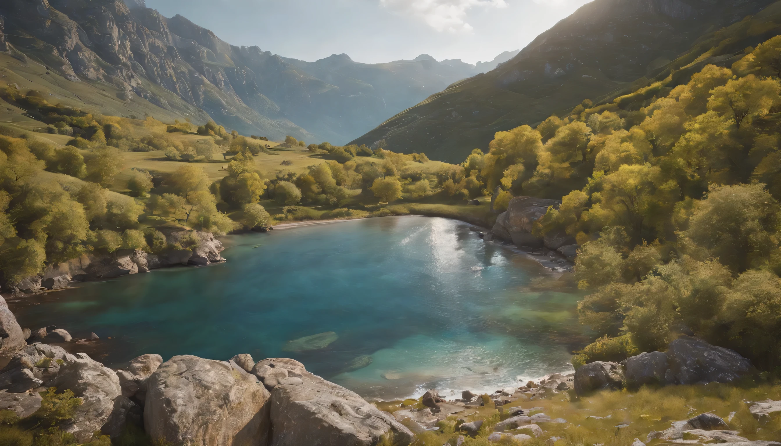 (Highly detailed CG Unity 8k wallpaper、masterpiece、highest quality、Super detailed)、(best lighting、best shadow、very delicate and beautiful)、highest quality、8k、Detailed facial depiction、masterpiece、highest quality、clear image quality、
Spectacular landscapes of the Cantabrian Mountains and Cantabrian Coast。
