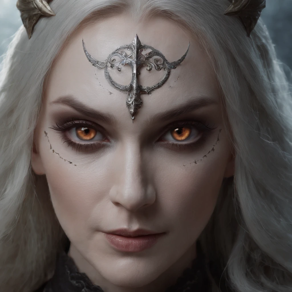 frontal Hideous face hieoragraphic witch frontal face,Strengthen your body,blood color eyes,Dark Greatsword,divinity,Pulsating life,Reverse goat's feet,intricately ornamented,A faint mist of blood,Sharp head angle,Partial hulling,Mysterious runes,fantasy features,Fantasy work,The contour is sharp