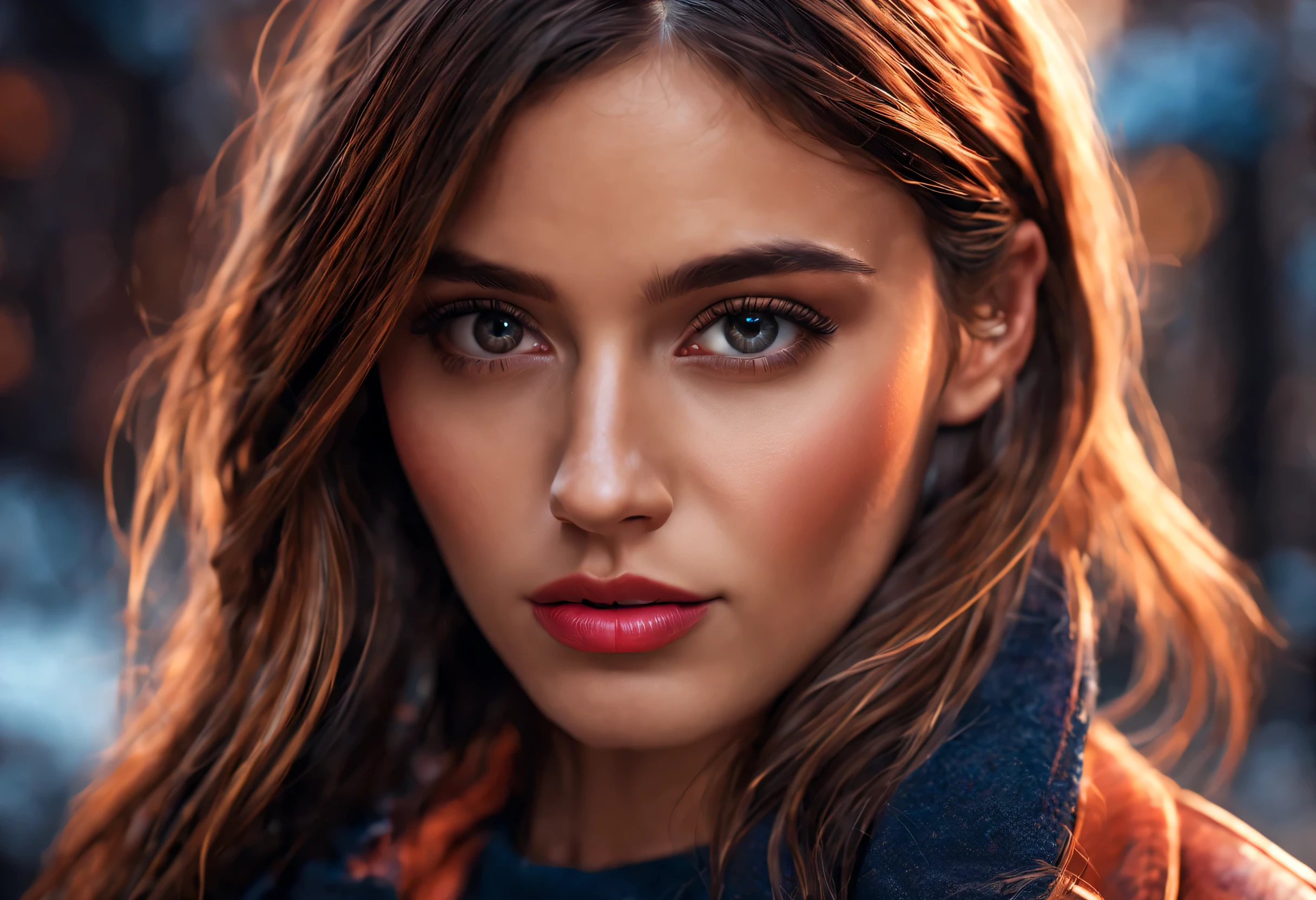 create an image demonstrating the style of ((Basic Girl)) style, hyper realism, 8k high definition, vibrant colors, sharp focus, insanely detailed