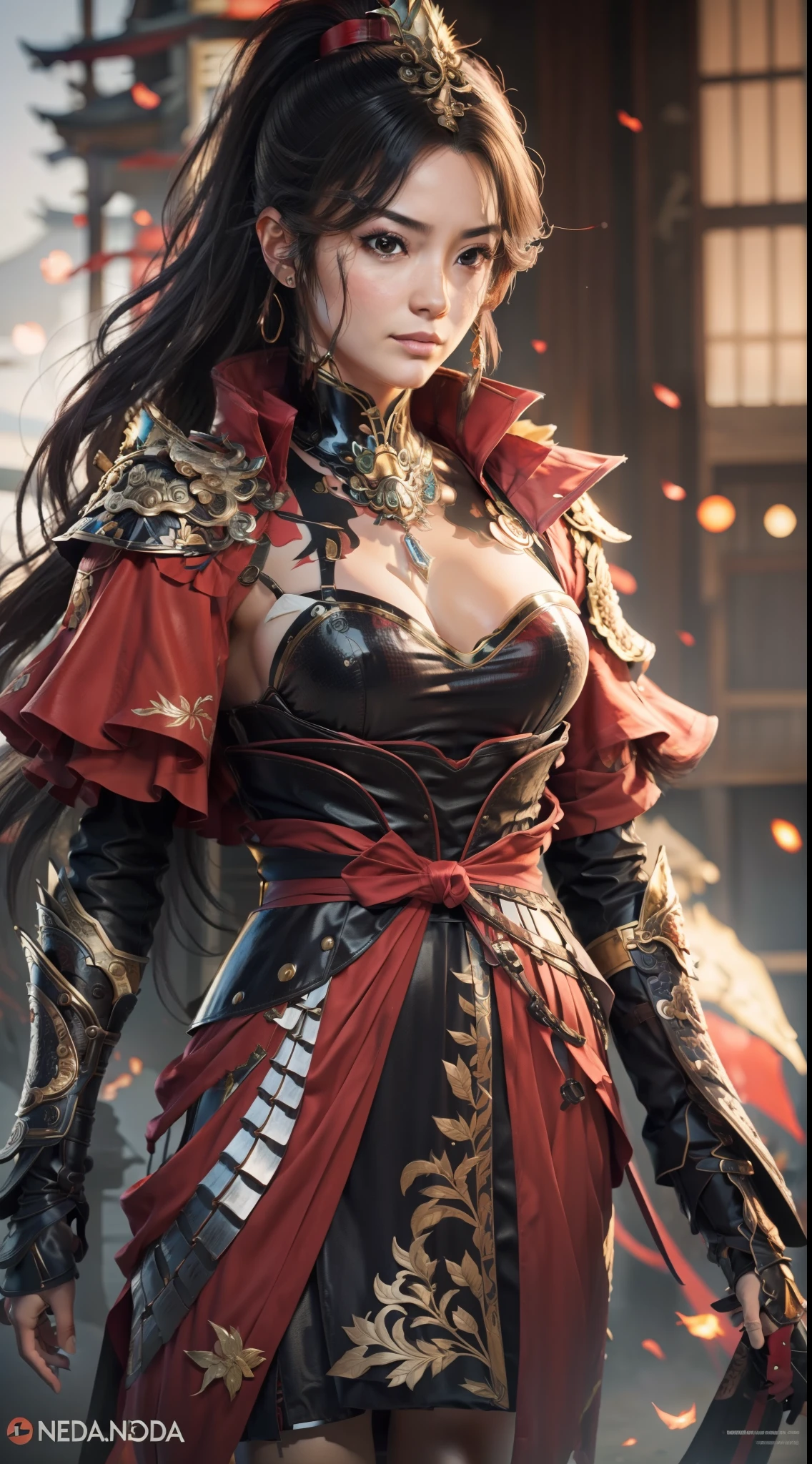 The Feminization of Oda Nobunaga、Detailed upper body concept