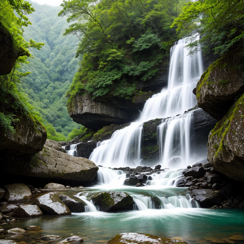 best quality,4k,highres,masterpiece:1.2,ultra-detailed,realistic,photorealistic:1.37,waterfall,nature,serene,peaceful,soothing,tranquil,majestic,spraying water,dashing,dancing drops,sparkling,crystal-clear,surrounded by rocks,lush greenery,glistening sunlight,reflections in the water,cascading down,roaring sound,refreshing,mist-filled air,ethereal beauty,magnificent view,majestic cliffs,harmony with nature,vivid colors,calming atmosphere,melodic water flow,splashing sound,spray in the air,Nature's wonder.