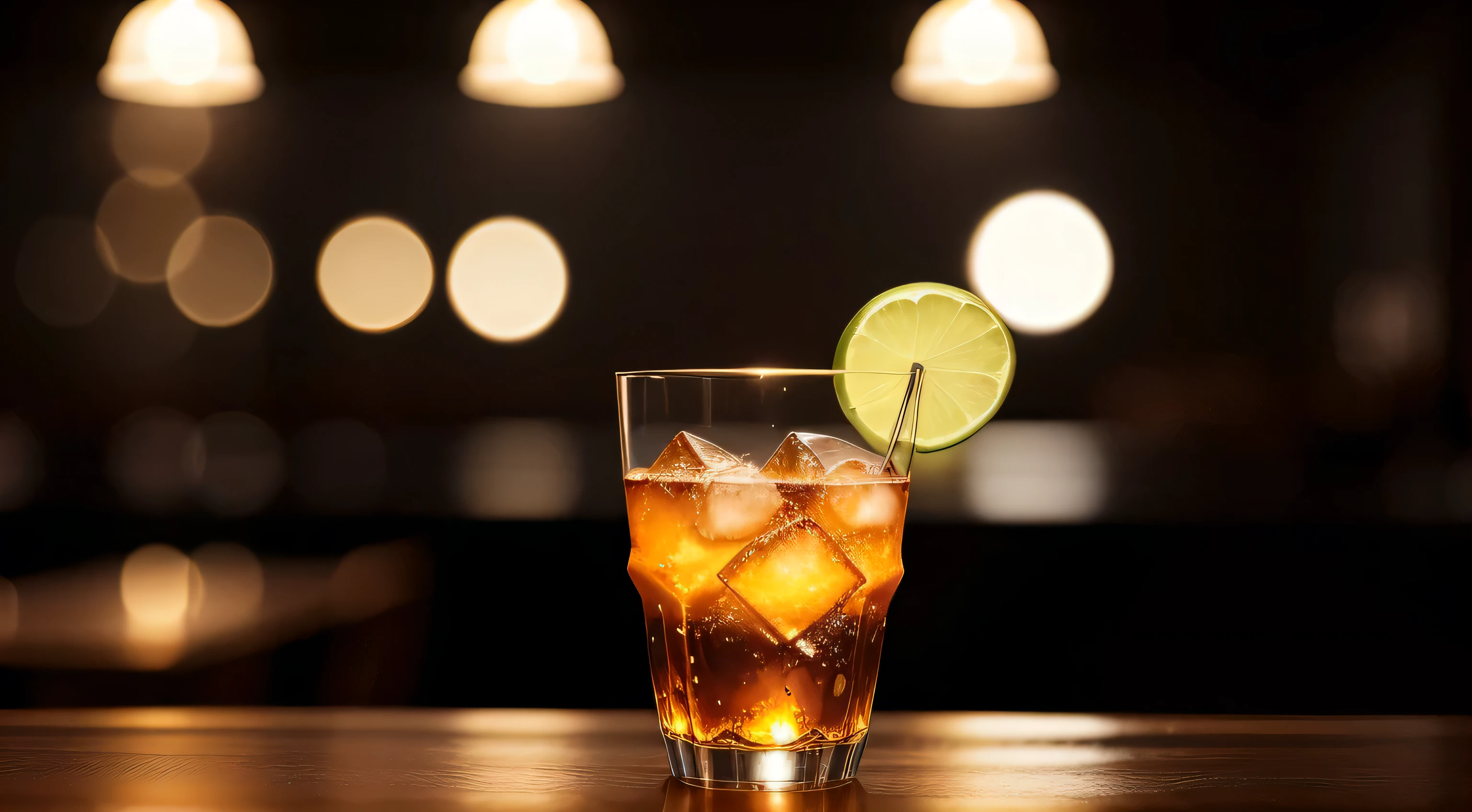 ambiente fechado, bar noturno, Cidade de NY, ambiente aconchegante, sem pessoas, barra o jazz e o blues, mesas e cadeiras de madeira, estante de bebidas, noite chuvosa Detalhe HD, Hiperdetalhe, foto realista, 16K, surrealismo, Luz suave, bokeh de foco de campo profundo, rastreamento de raios, difuso (Ultra-thin glass reflection) e Surrealismo. --v6