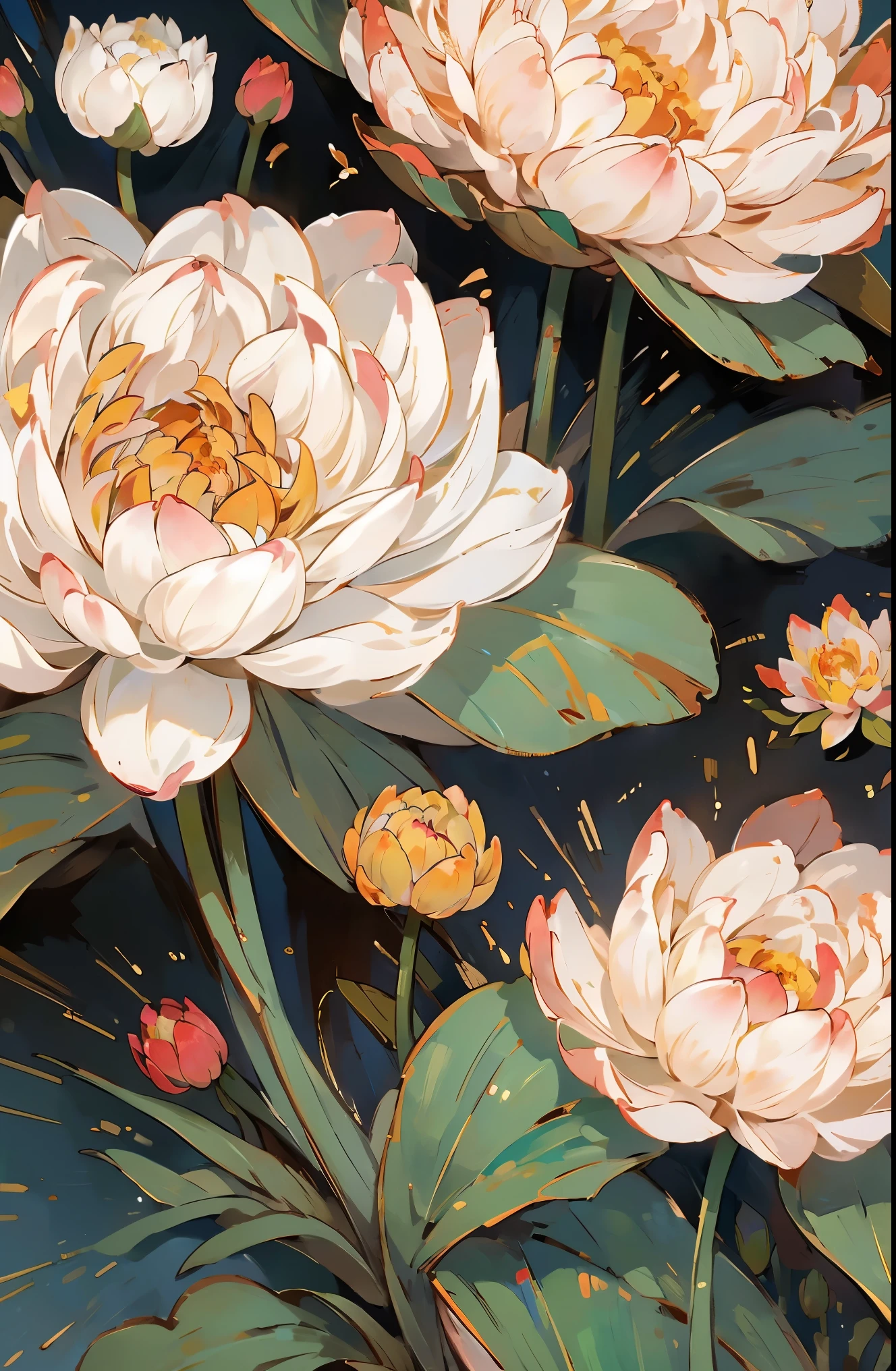 (Huang Li,A high resolution,ultra - detailed),1 sister,solo,very detail eyes,Tulip elements(offcial art,Beautiful and beautiful:1.2),(s fractal art:1.3),Most detailed,(s fractal art: 1.1), (Colorful: 1.1) (floral patterns: 1.3)