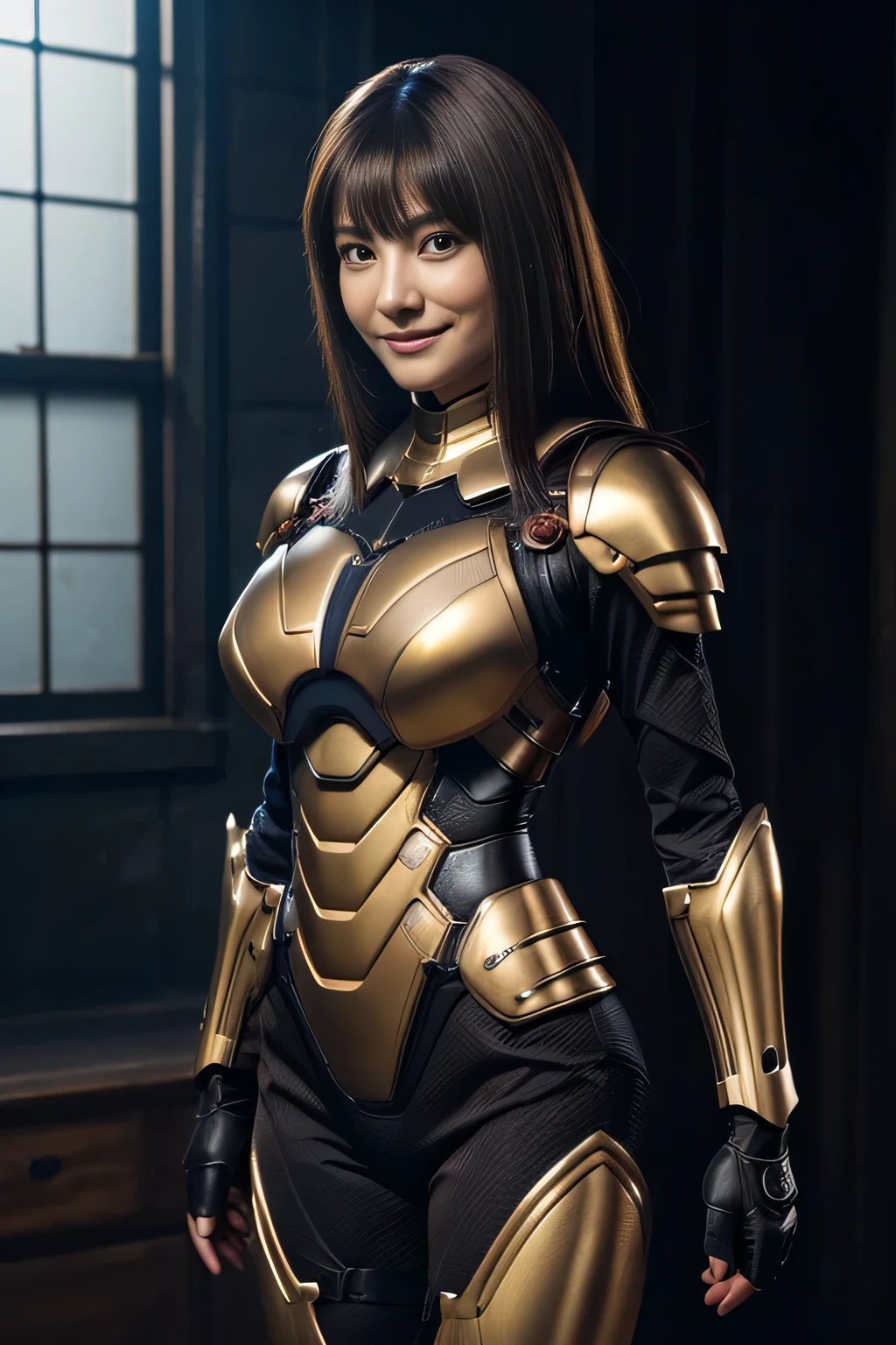 (High resolution,masterpiece,highest quality,Very detailed CG, anime, official art:1.4), realistic, photograph, amazing detail, everything is complicated, shiny and glossy,Amazing number of layers, 8K wallpaper, 3D, sketch, cute, figure,( alone:1.4), perfect female proportions,villain&#39;s daughter, (Fusion of dark brown cockroach and lady:1.4), (brown cockroach woman:1.2), (brown cockroach woman:1.2), (Fusion:1.2), (alone:1.4), (evil smile:1.2), muscular, abs, (Cockroach brown exoskeleton bio insect suit:1.4), (Cockroach brown exoskeleton bio insect armor:1.2), (brown transparent cockroach feathers:1.4), (Antennae of brown cockroaches:1.3),
