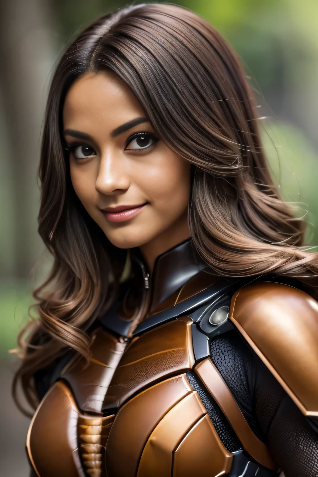 (High resolution,masterpiece,highest quality,Very detailed CG, anime, official art:1.4), realistic, photograph, amazing detail, everything is complicated, shiny and glossy,Amazing number of layers, 8K wallpaper, 3D, sketch, cute, figure,( alone:1.4), perfect female proportions,villain's daughter, (Fusion of dark brown cockroach and lady:1.4), (brown cockroach woman:1.2), (brown cockroach woman:1.2), (Fusion:1.2), (alone:1.4), (evil smile:1.2), muscular, abs, (Cockroach brown exoskeleton bio insect suit:1.4), (Cockroach brown exoskeleton bio insect armor:1.2), (brown transparent cockroach feathers:1.4), (Antennae of brown cockroaches:1.3),