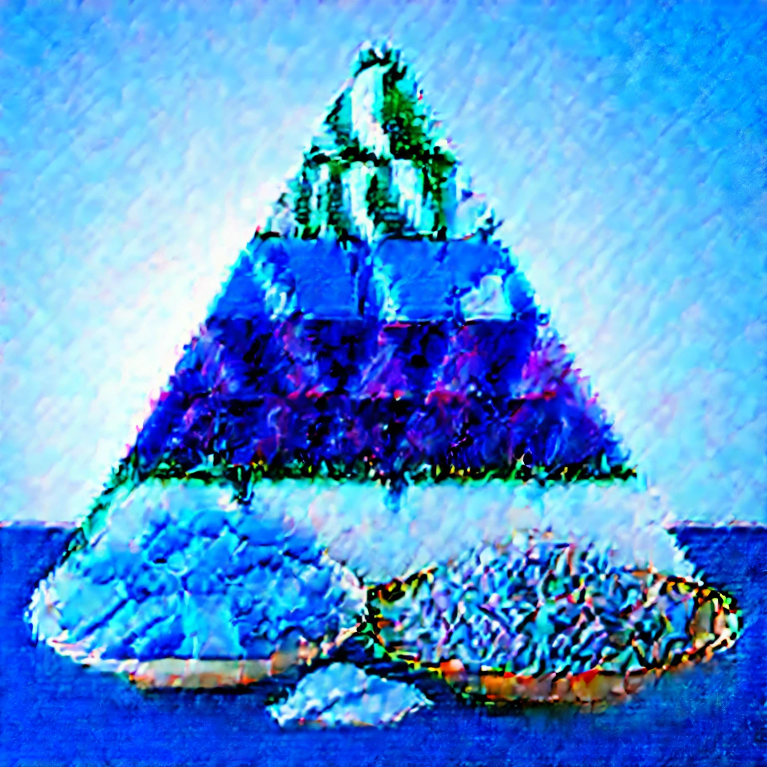 Food pyramid With the following foods: carbohidratos: (arroz, fideo, papa, avena). Frutas y verduras: (watermelon, piña, naranja, granada, alverja, cebolla, zanahoria, peppers, apio, perejil). Proteins: (carne de res, pollo, huevo, cow liver). dairy products:( leche, yogurt, queso, mantequilla). Aceites y grasas : aceite de cocina fino.