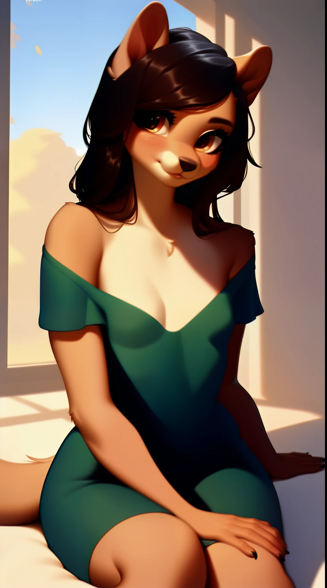 (score_9), (source_ derpibooru_p_95),m, ((cute anthro canine :1.1)), (nude), blushing, seductive , very cute look, solo, short dark hair, anatomically correct, flat chest , high res, extremely detailed, adorable, ribs, hip bones, living room, 1girl, absurd resolution, moonlight, cute nose, cute snout, realistic hair, fluffy ears, skinny waist, white fur, vulva, nipples, perfect eyes, 