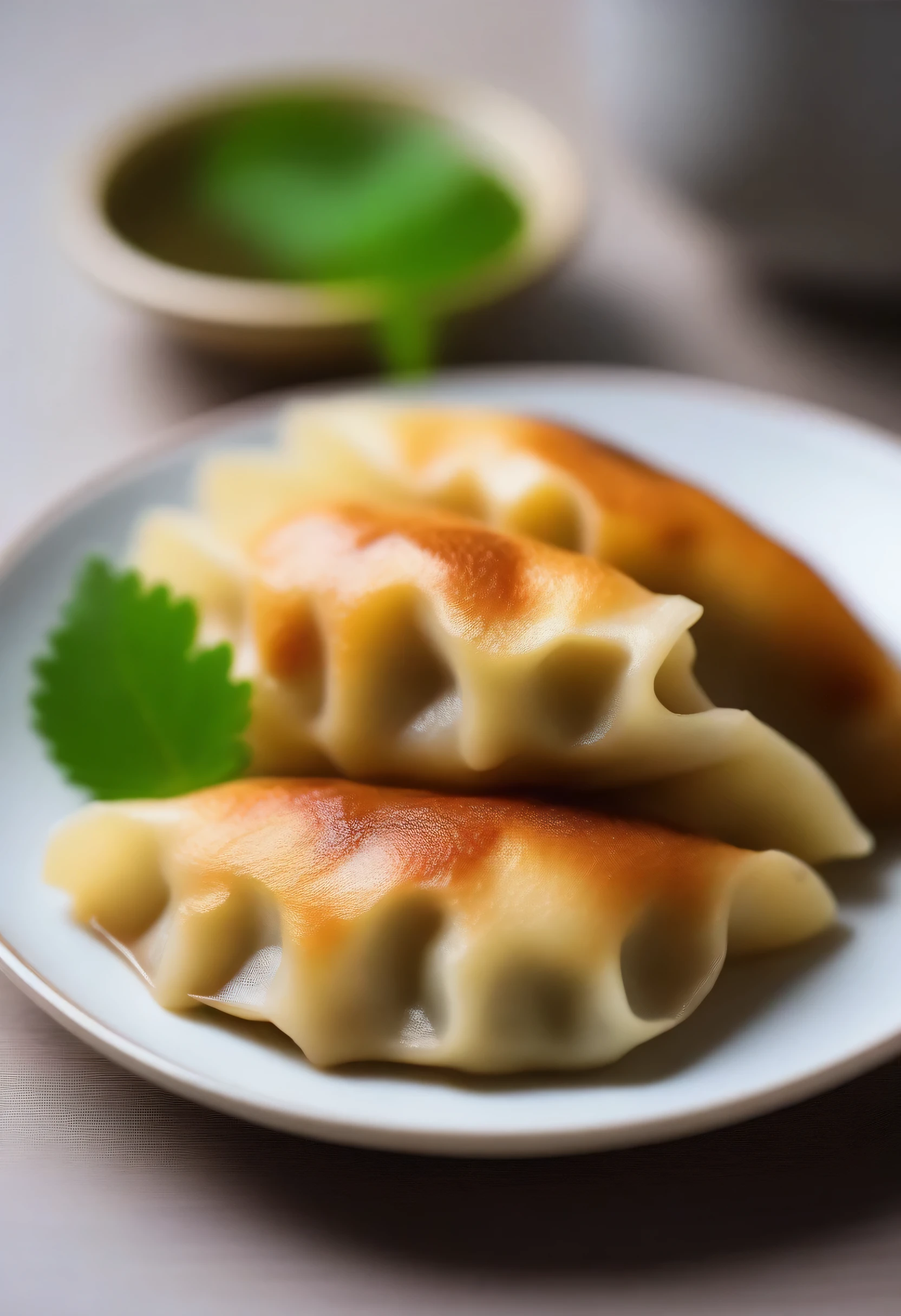 Japanese style gyoza