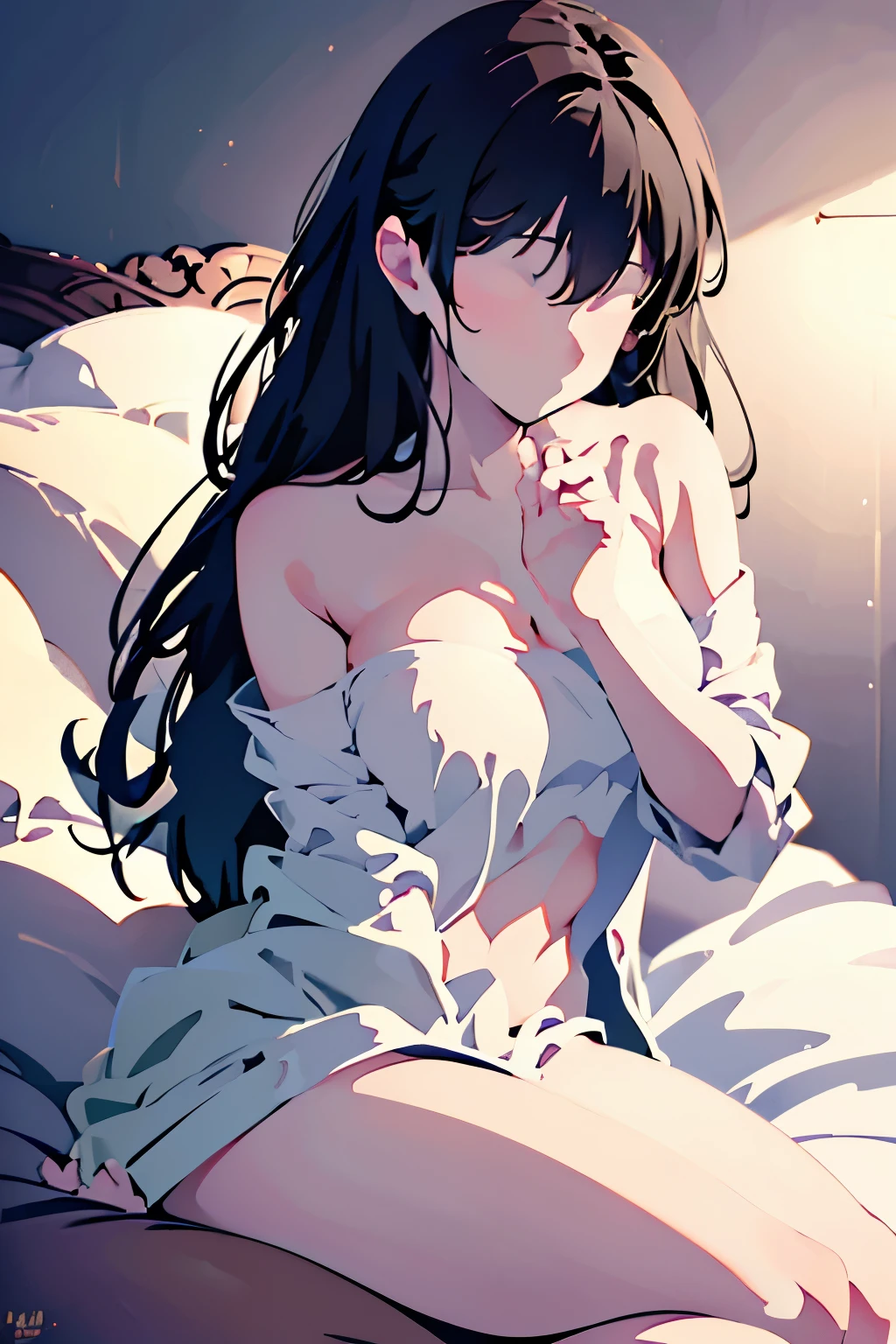 (best quality,4k,8k,highres,masterpiece:1.2),ultra-detailed,(realistic,photorealistic,photo-realistic:1.37),beautiful explicit nude art,provocative,seductive poses,sensual bodies,intimate moments,artistic nudity,soft lighting,smooth brushstrokes,textured skin,vibrant colors,alluring composition,erotic art,subtle shadows,pleasing curves,luxurious atmosphere,exquisite details,delicate contours,graceful movements,uninhibited expressions,ethereal beauty,sublime elegance,dreamlike ambiance,passionate energy,mesmerizing gazes,delicate balance,romantic ambiance,masterful craftsmanship,enticing artwork.